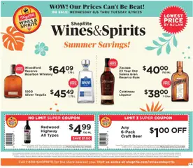 Preview of ShopRite weekly ads valid from 06.08.2025
