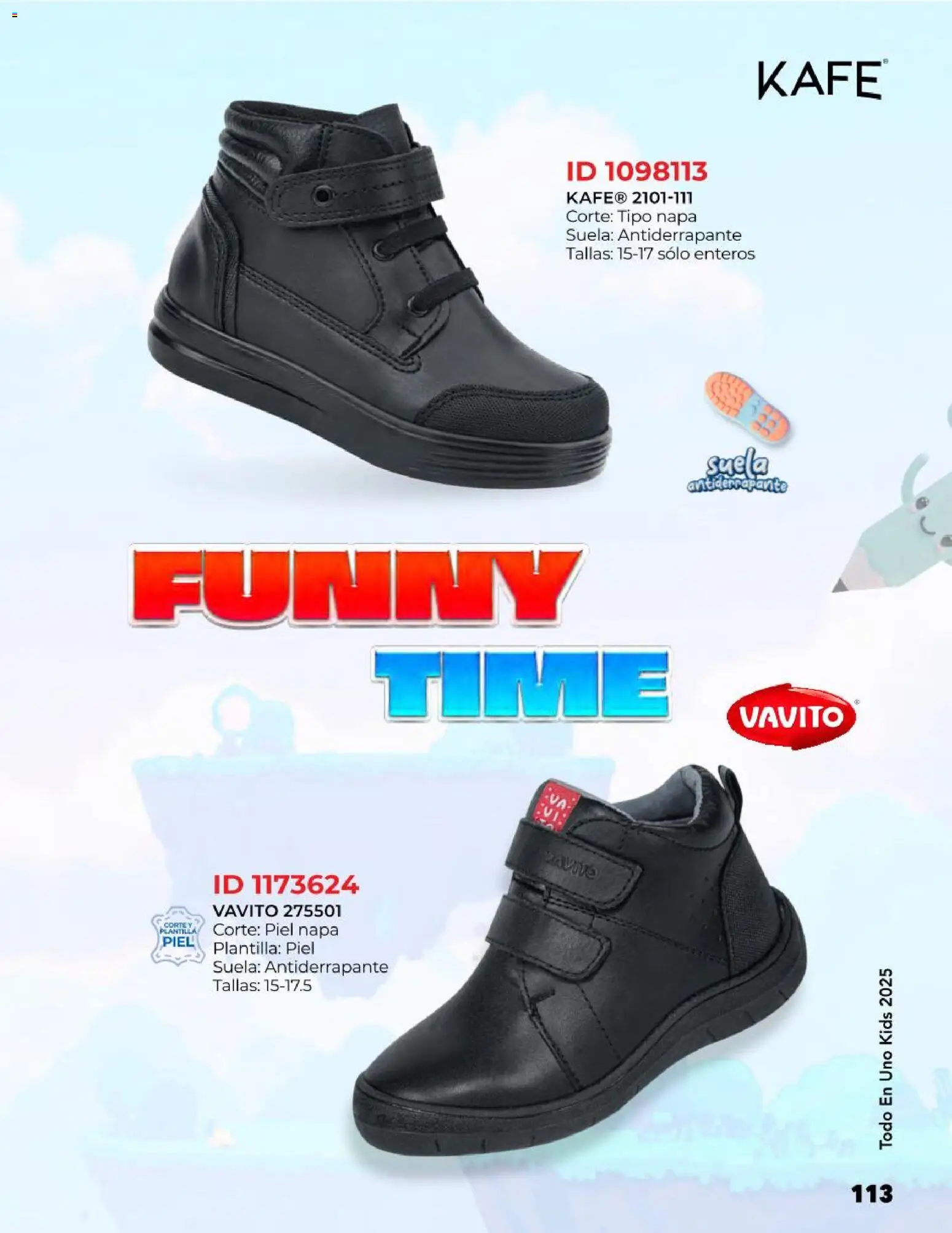 Nuevas ofertas de Price Shoes válidas en toda la República Mexicana desde el 27.10.2025. ¡Encuentra las mejores ofertas en Price Shoes catálogo Kids todo en uno! | Página: 113