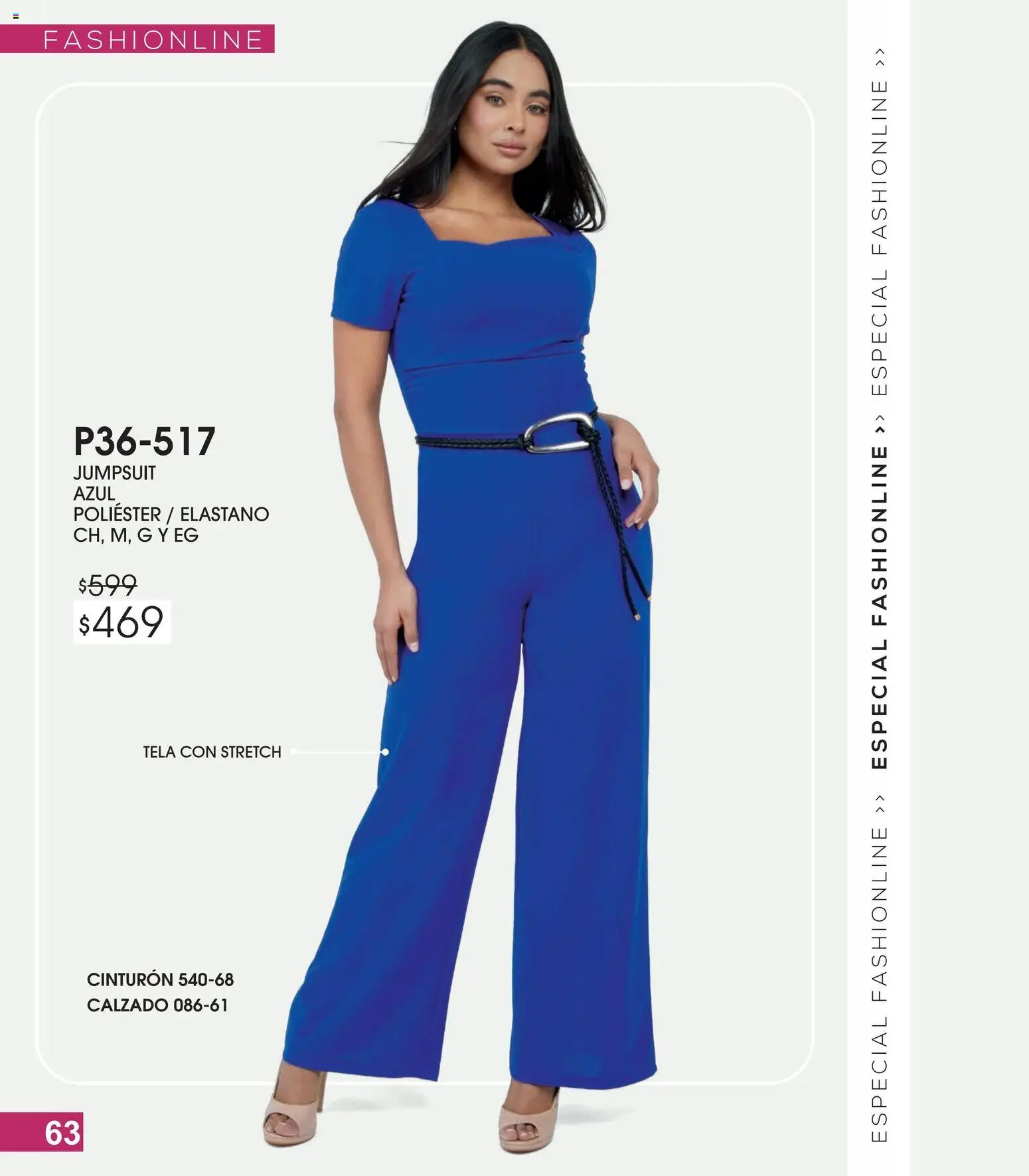 Nuevas ofertas de Cklass válidas en toda la República Mexicana desde el 13.02.2026. ¡Encuentra las mejores ofertas en Cklass catálogo Especial Fashionline! | Página: 64 | Productos: Cinturón