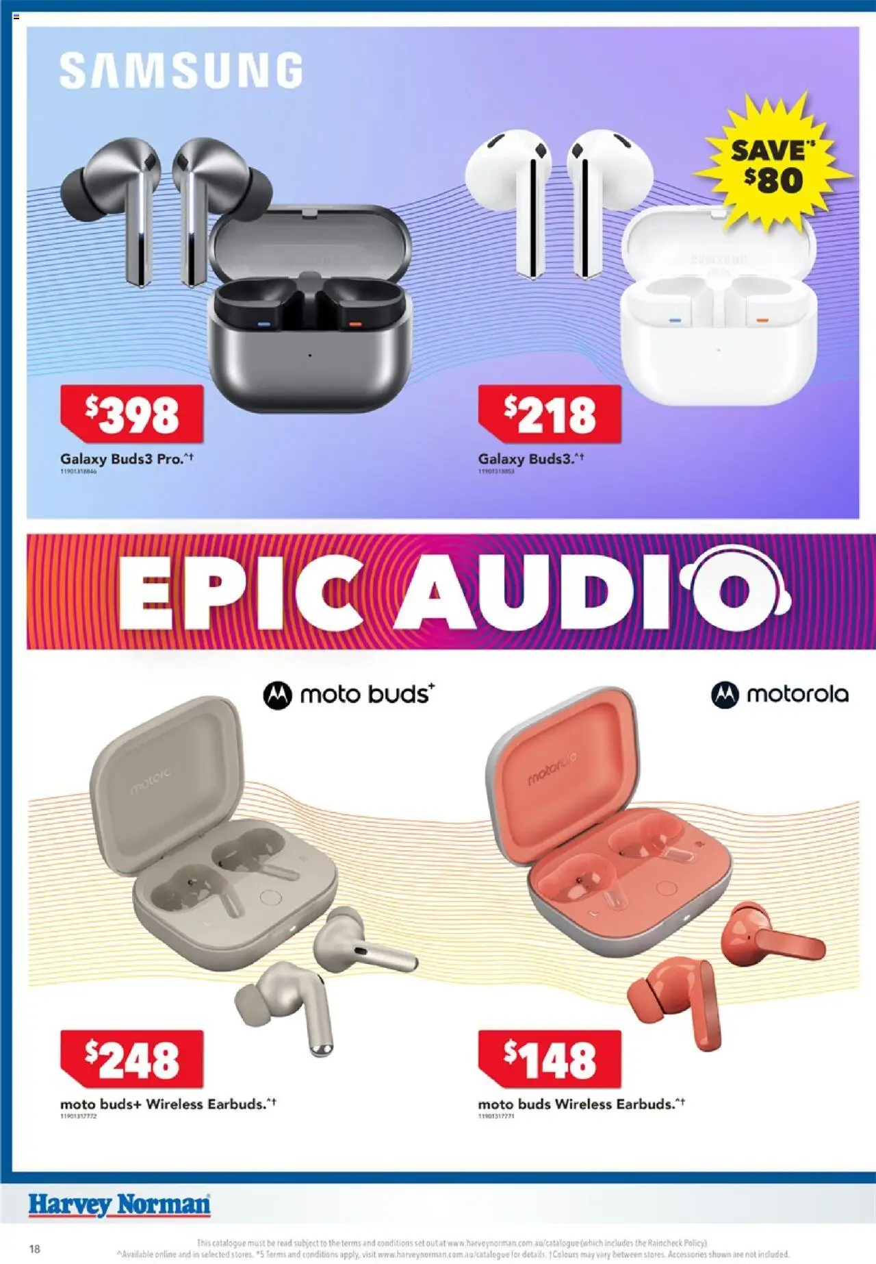 Harvey Norman catalogue - valid from 02.08.2025 | Page: 18 | Products: Accessories, Audio