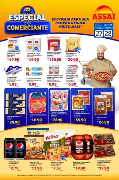 Encarte Assaí Atacadista - GO - Pré-Visualização do folheto da loja Assaí Atacadista, válido de 27.10.2025