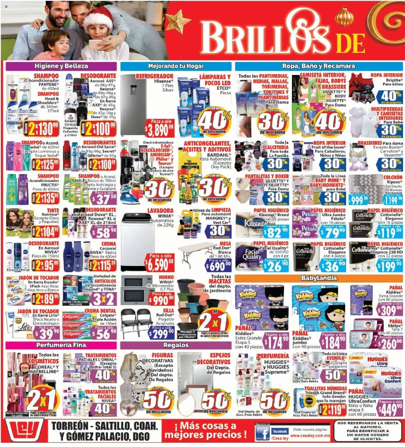 Nuevas ofertas de Casa Ley válidas en toda la República Mexicana desde el 14.11.2025. ¡Encuentra las mejores ofertas en Casa Ley folleto Comarca! | Página: 2 | Productos: Toallitas húmedas, Freidora, Fragancia, Jabón