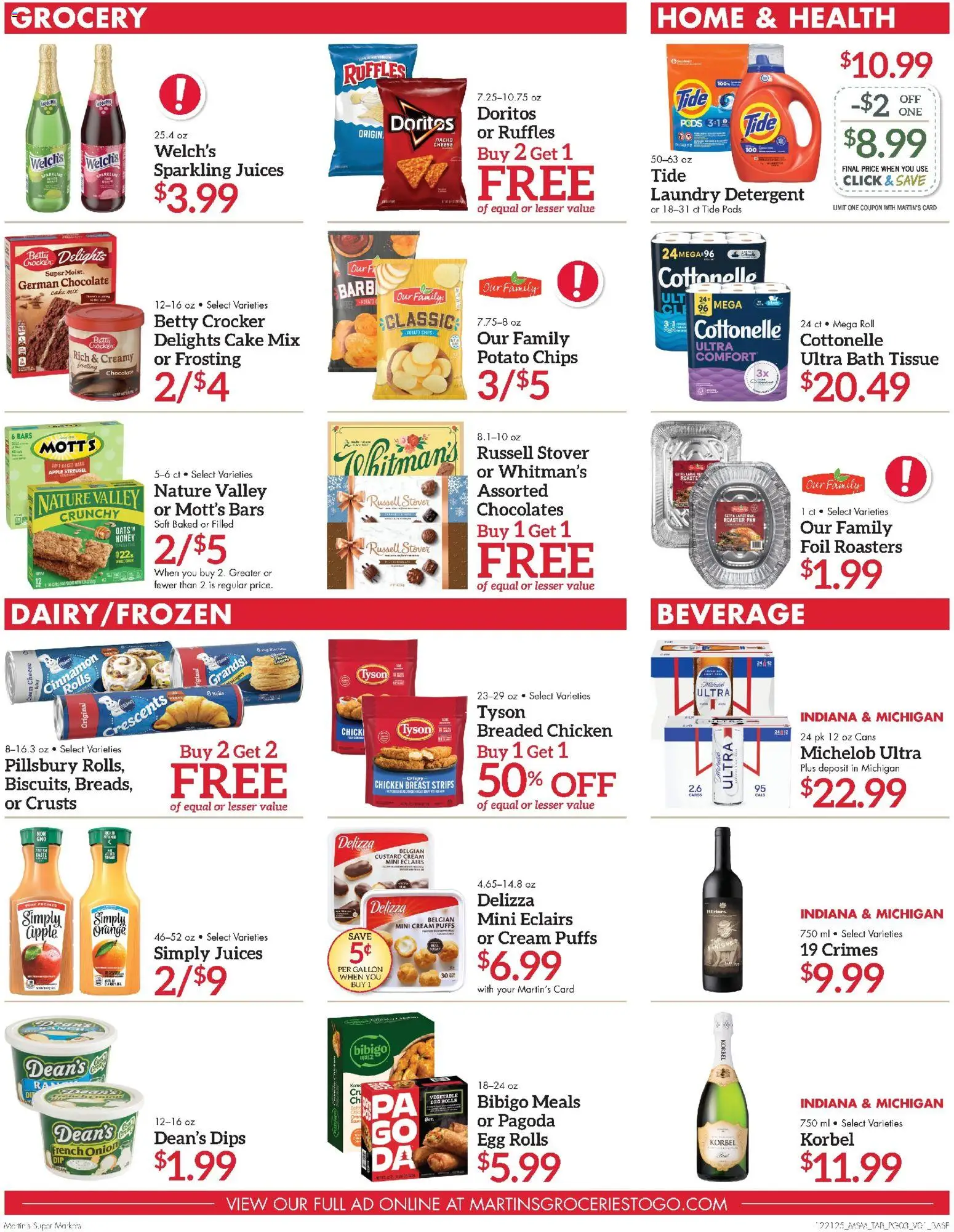 Martin’s Weekly Ad - valid from 21.12.2025 | Page: 3 | Products: Bath, Cheese, Chocolate, Cream