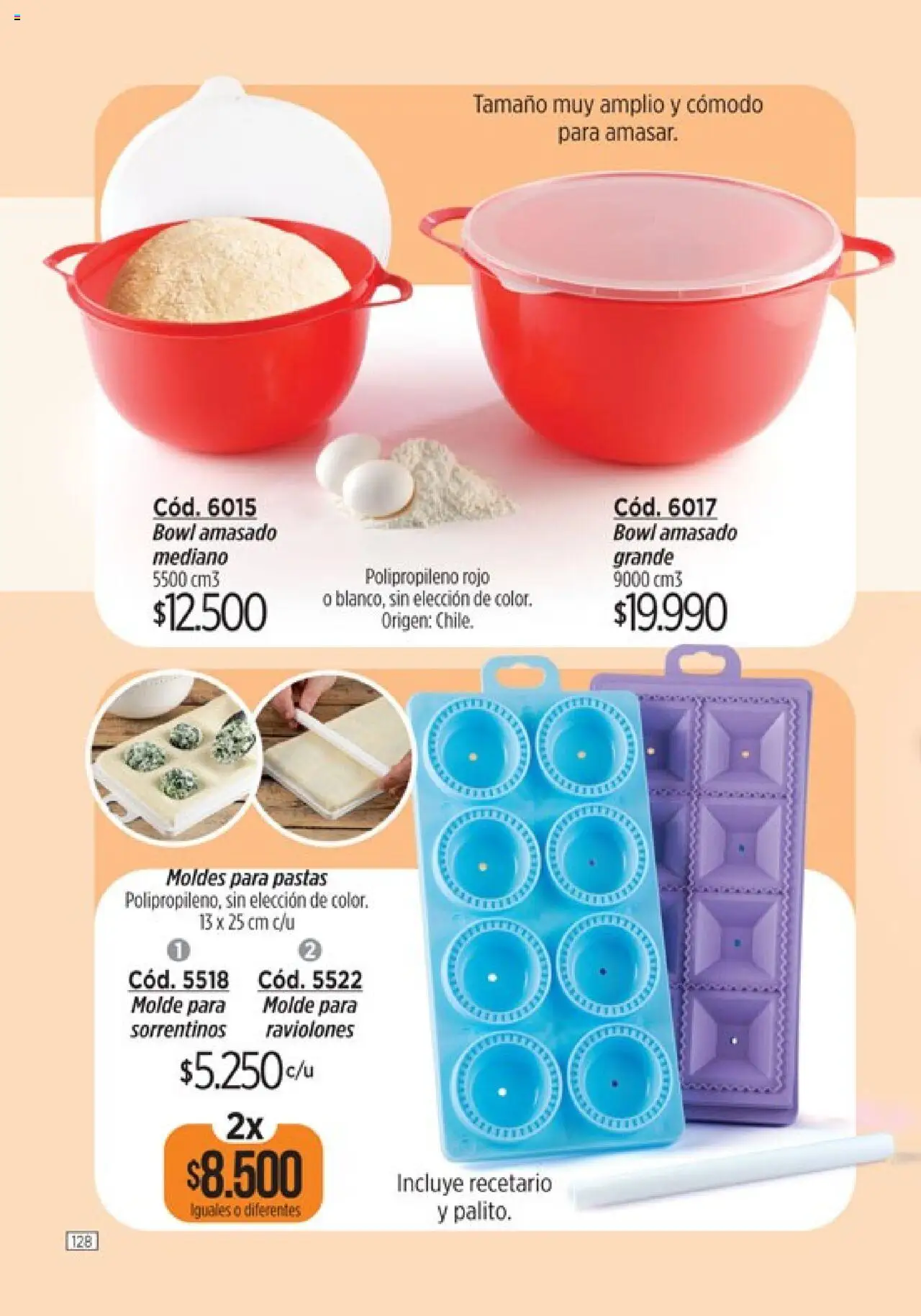 Catálogo Amodil Campaña 12 │ válido desde el 26.06.2025 | Página: 128 | Productos: Bowl, Molde