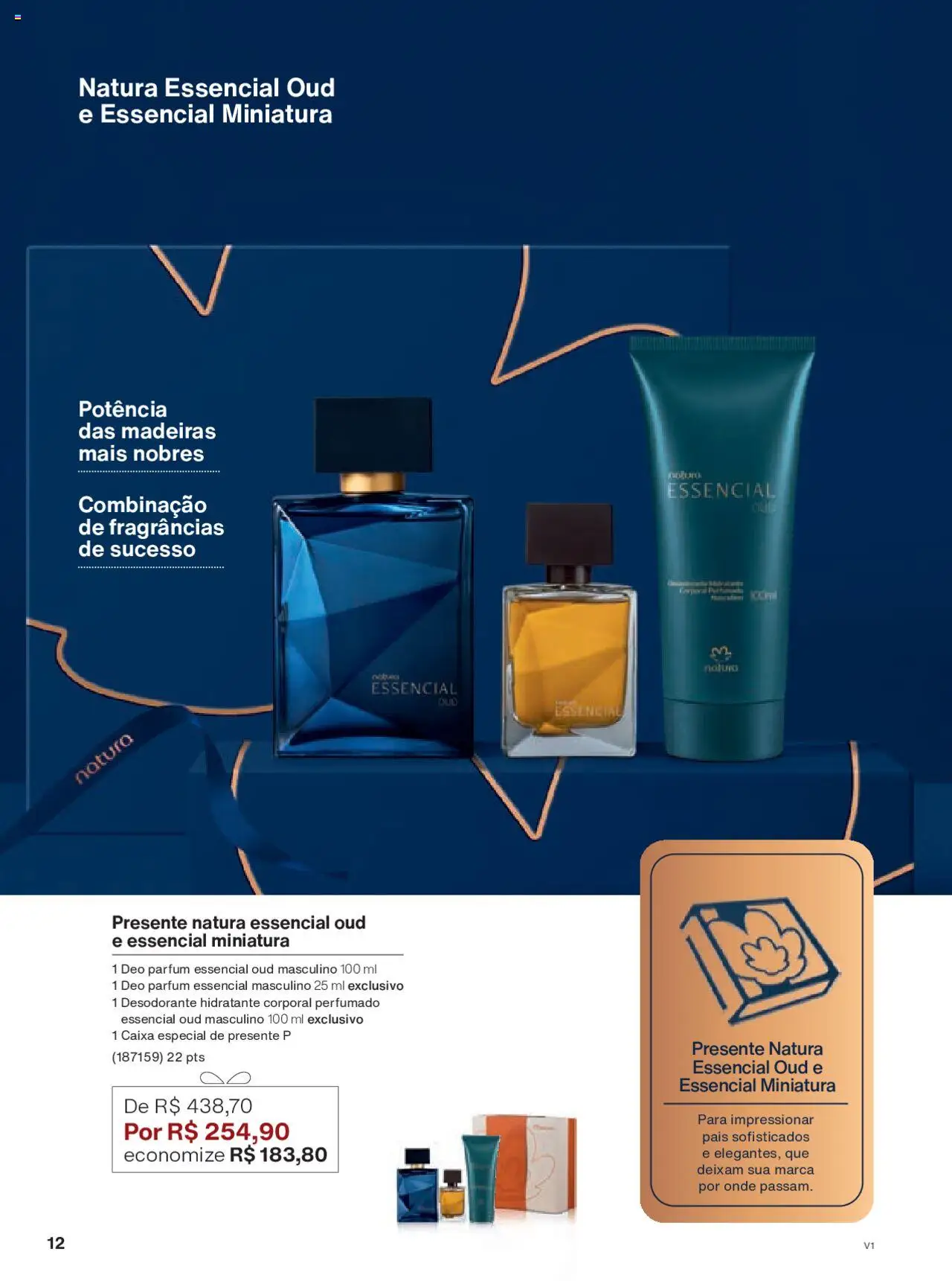 Natura Folheto - válido de 15.06.2025 | Página: 12 | Produtos: Madeiras, Hidratante corporal, Desodorante, Caixa
