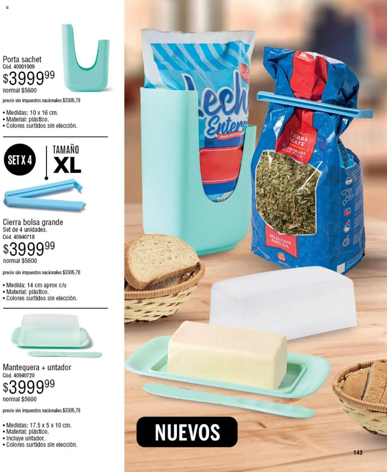 Millanel - Catálogo │ válido desde el 20.10.2025 | Página: 143 | Productos: Bolsa, Mate, Yerba