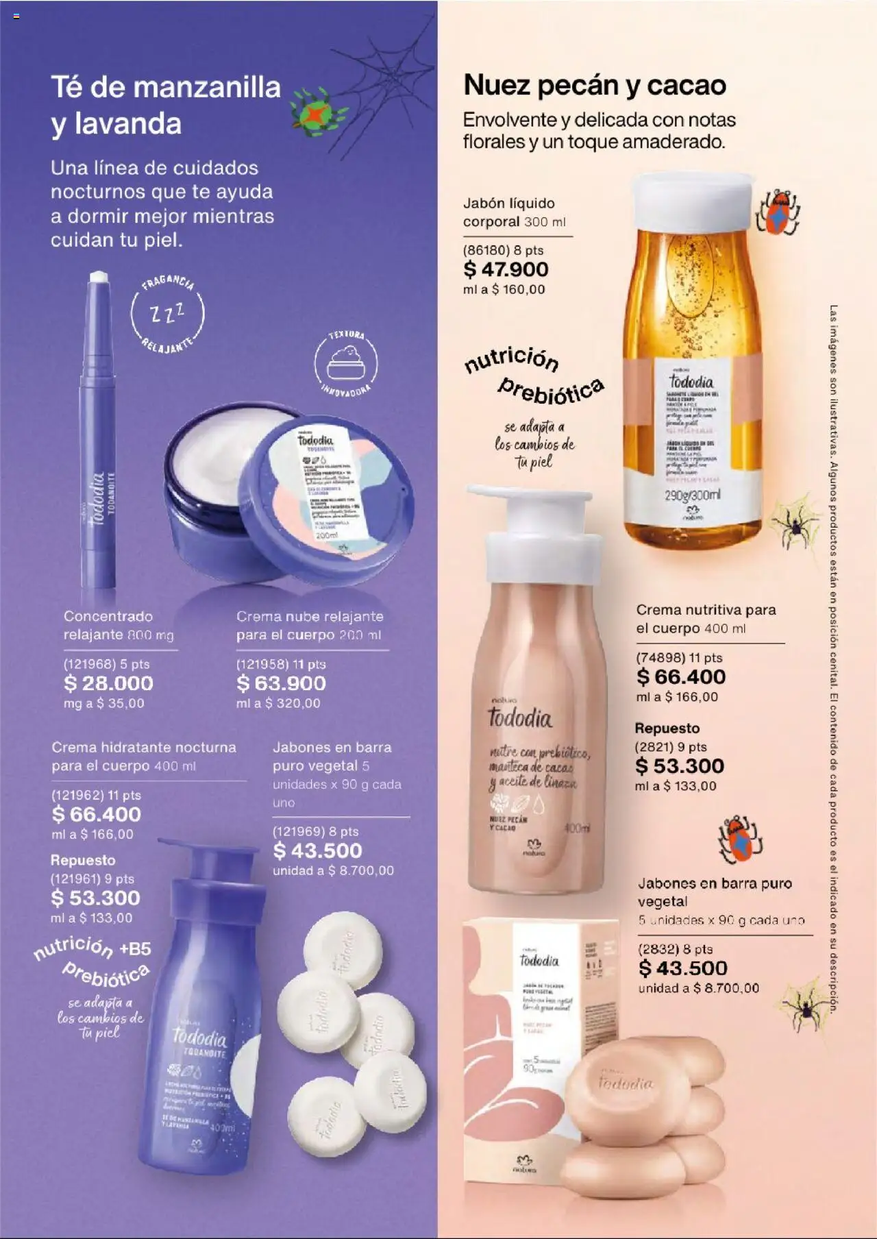 Natura revista - valida desde el 03.09.2025 | Página: 102 | Productos: Crema, Jabón, Nuez, Manteca