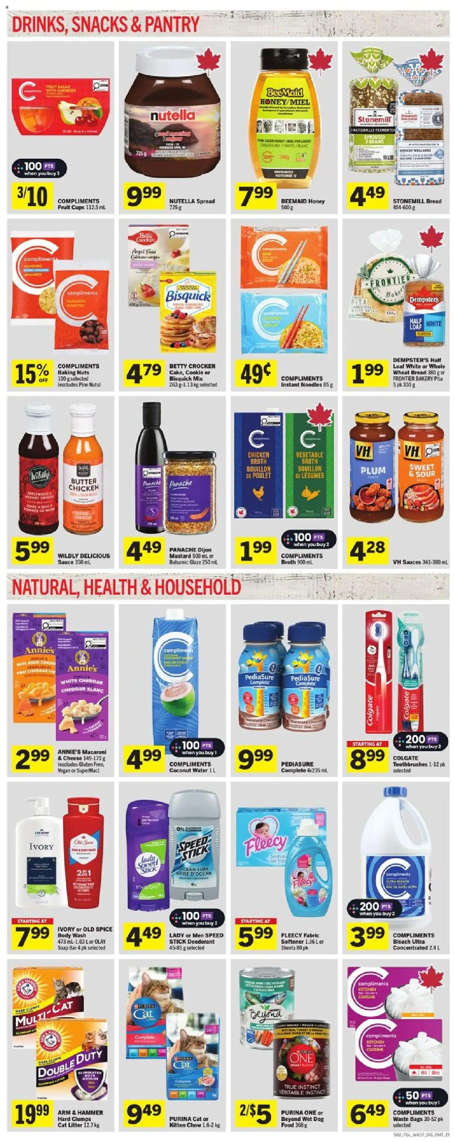 Foodland flyer valid from 08.01.2026 | Page: 4 | Products: Soap, Body wash, Butter, Chicken
