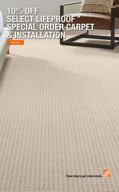 Home Depot Ad - valid from 17.07.2025 | Page: 10 | Products: Carpet