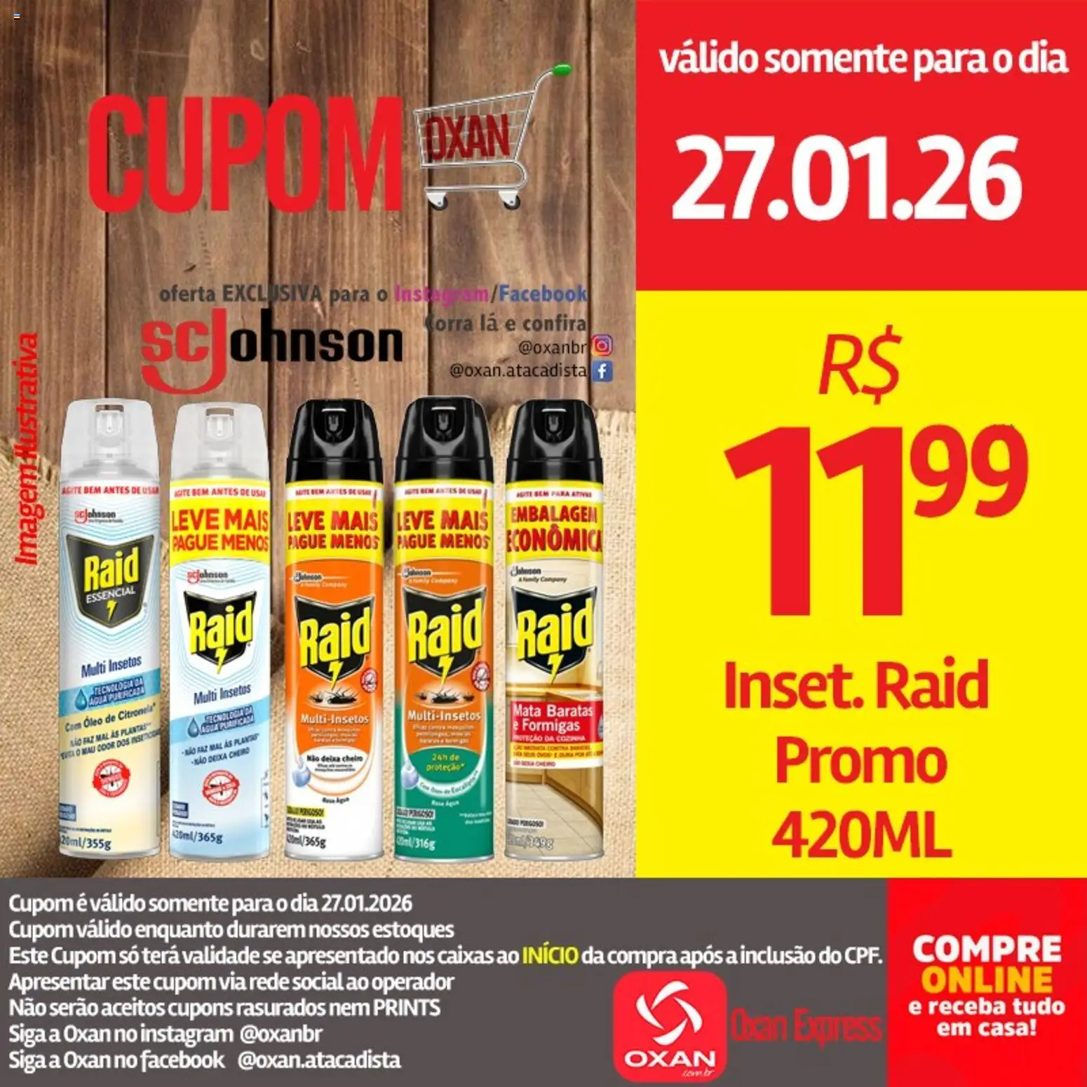 Oxan Atacadista Folheto - válido de 27.01.2026 | Página: 11 | Produtos: Óleo