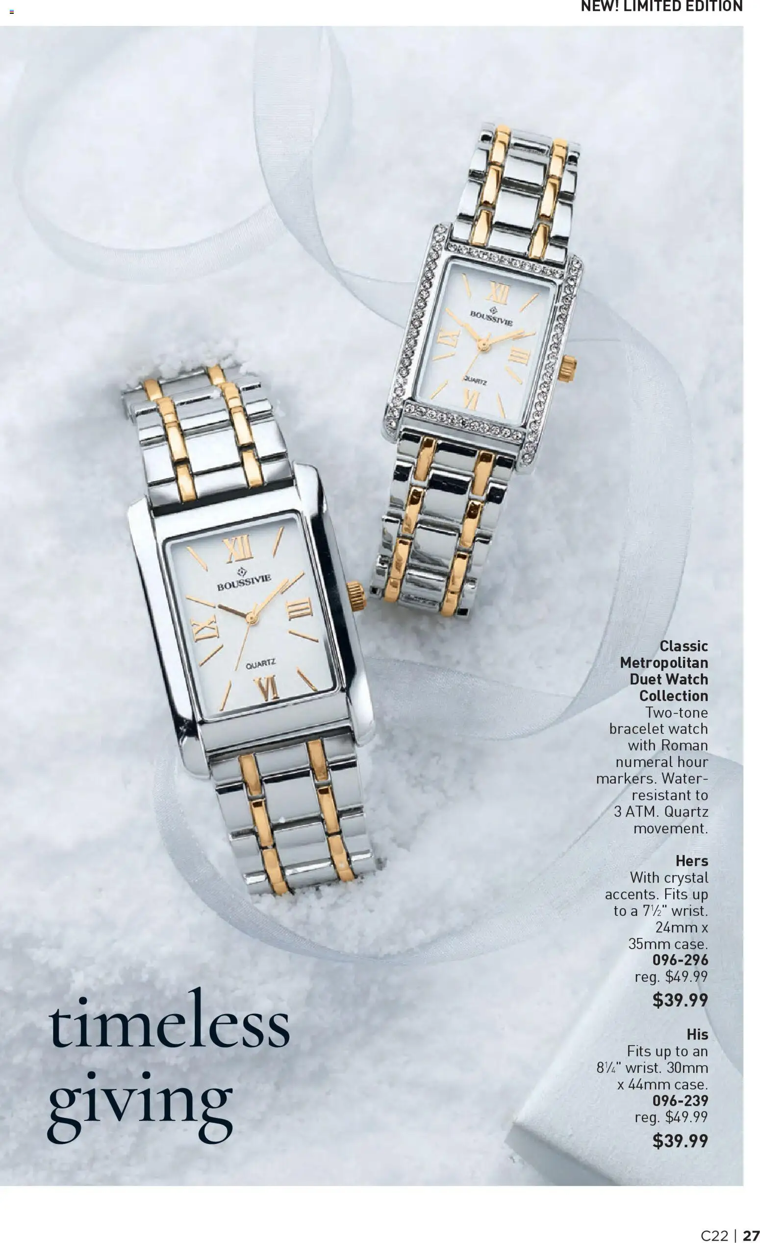 Avon Brochure - valid from 22.10.2025 | Page: 27 | Products: Water, Watch