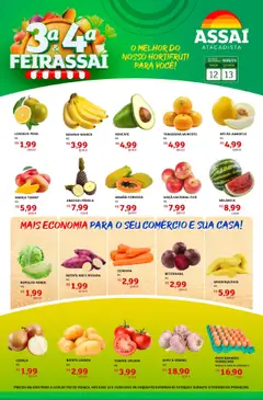Encarte Assaí Atacadista - PR - Pré-Visualização do folheto da loja Assaí Atacadista, válido de 12.08.2025