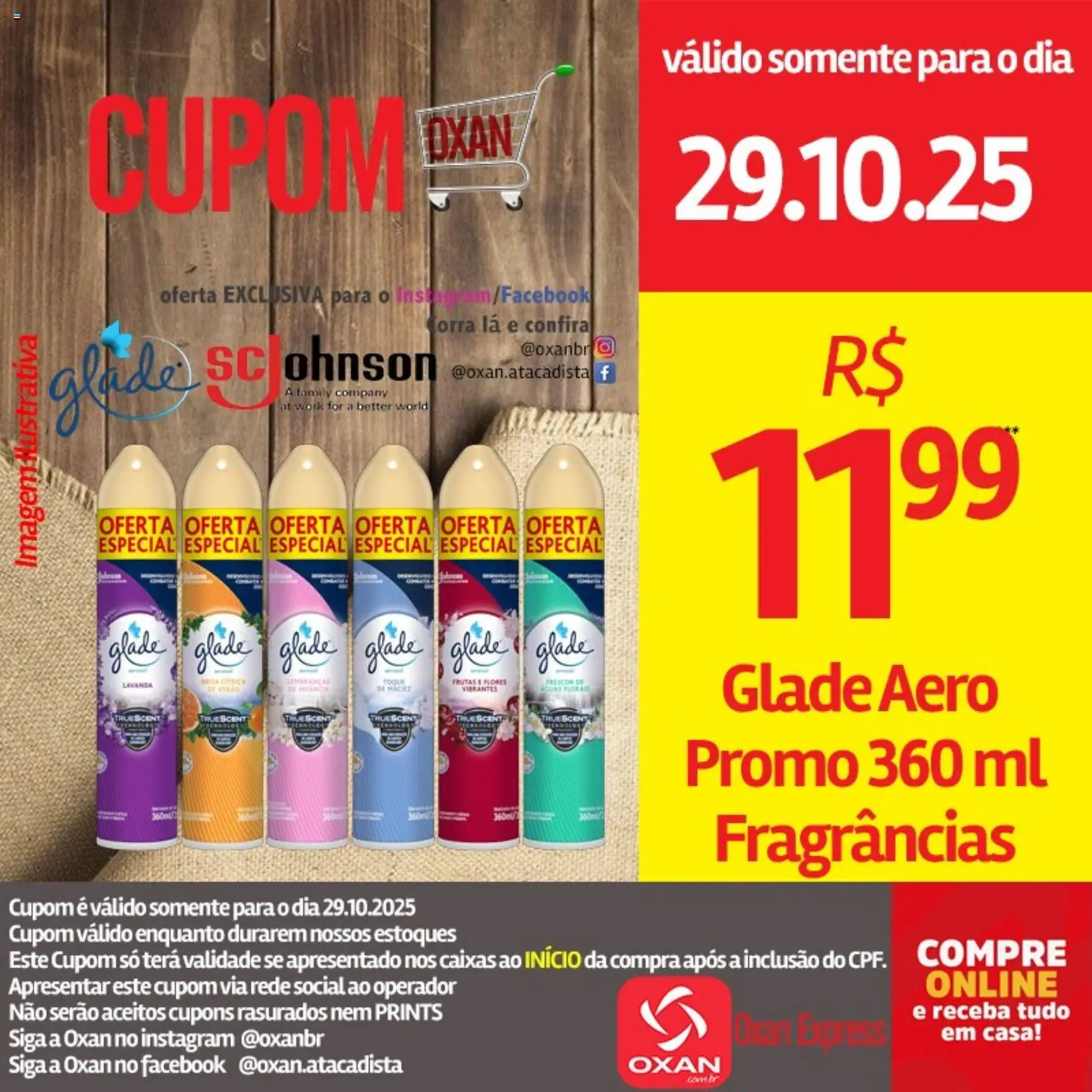 Oxan Atacadista Folheto - válido de 29.10.2025 | Página: 12 | Produtos: Flores