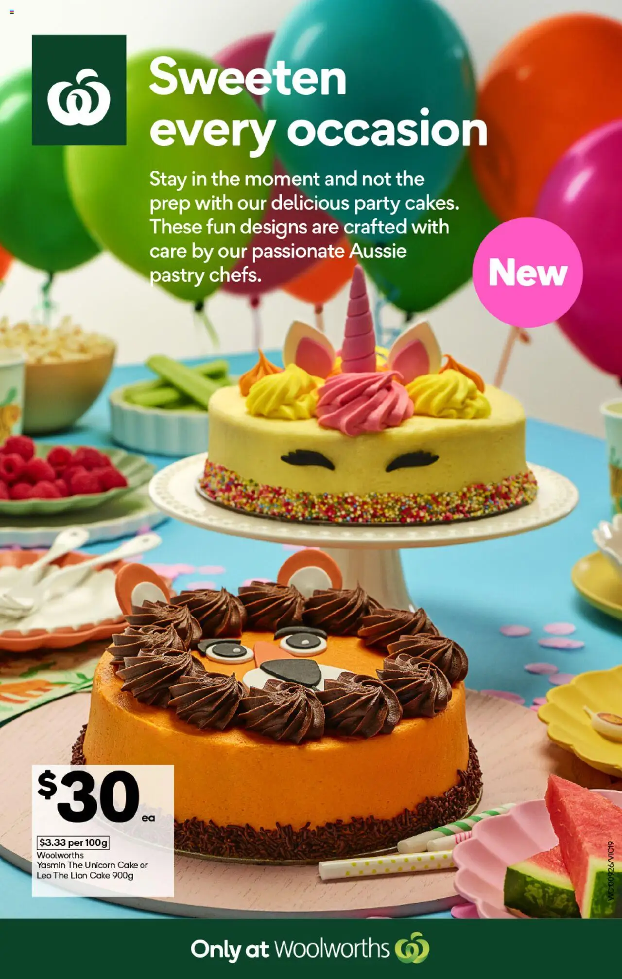 Woolworths catalogue - valid from 10.09.2025 | Page: 17 | Products: Pastry