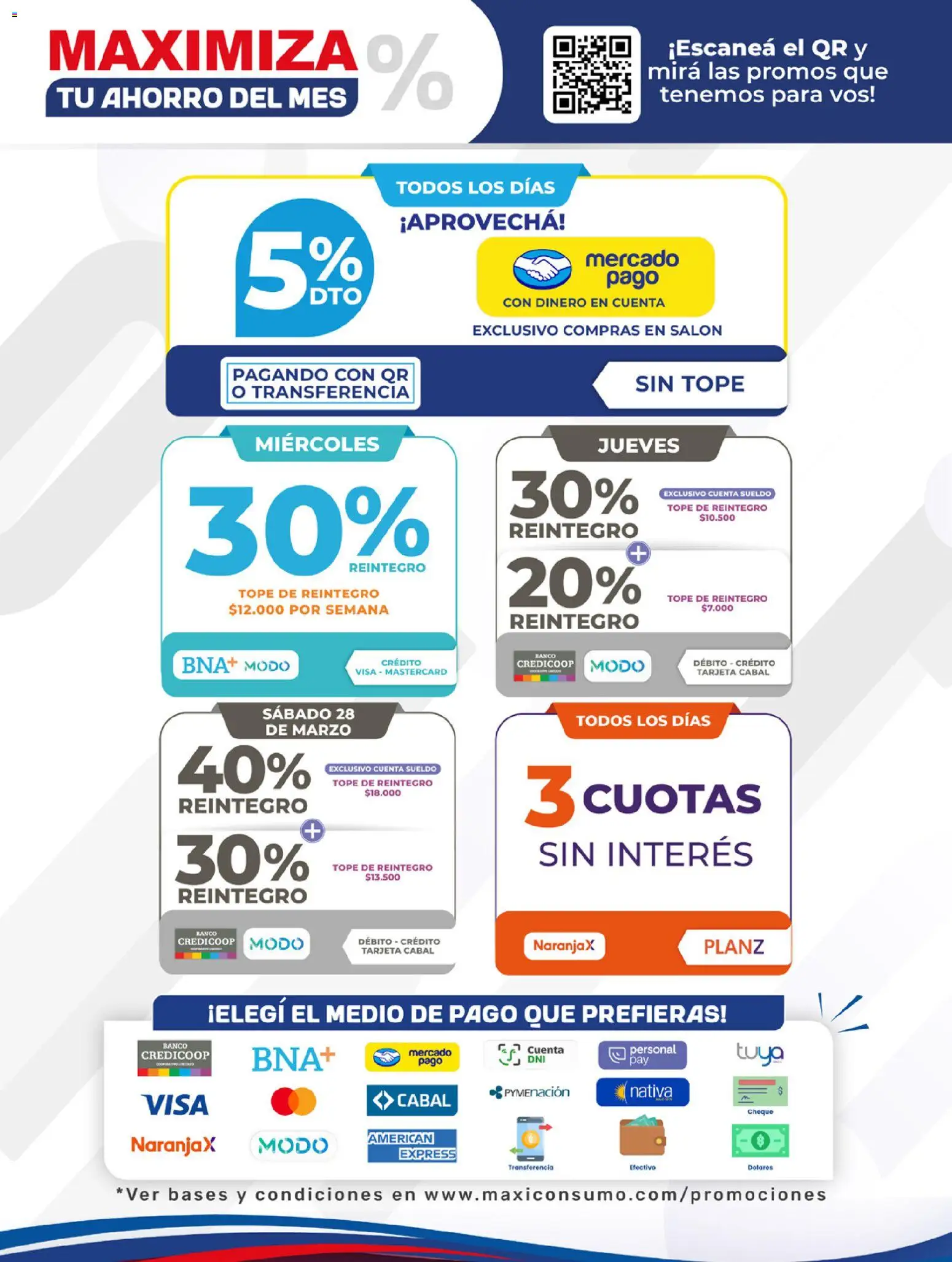 Maxiconsumo ofertas │ válido desde el 30.03.2026 | Página: 34 | Productos: Banco