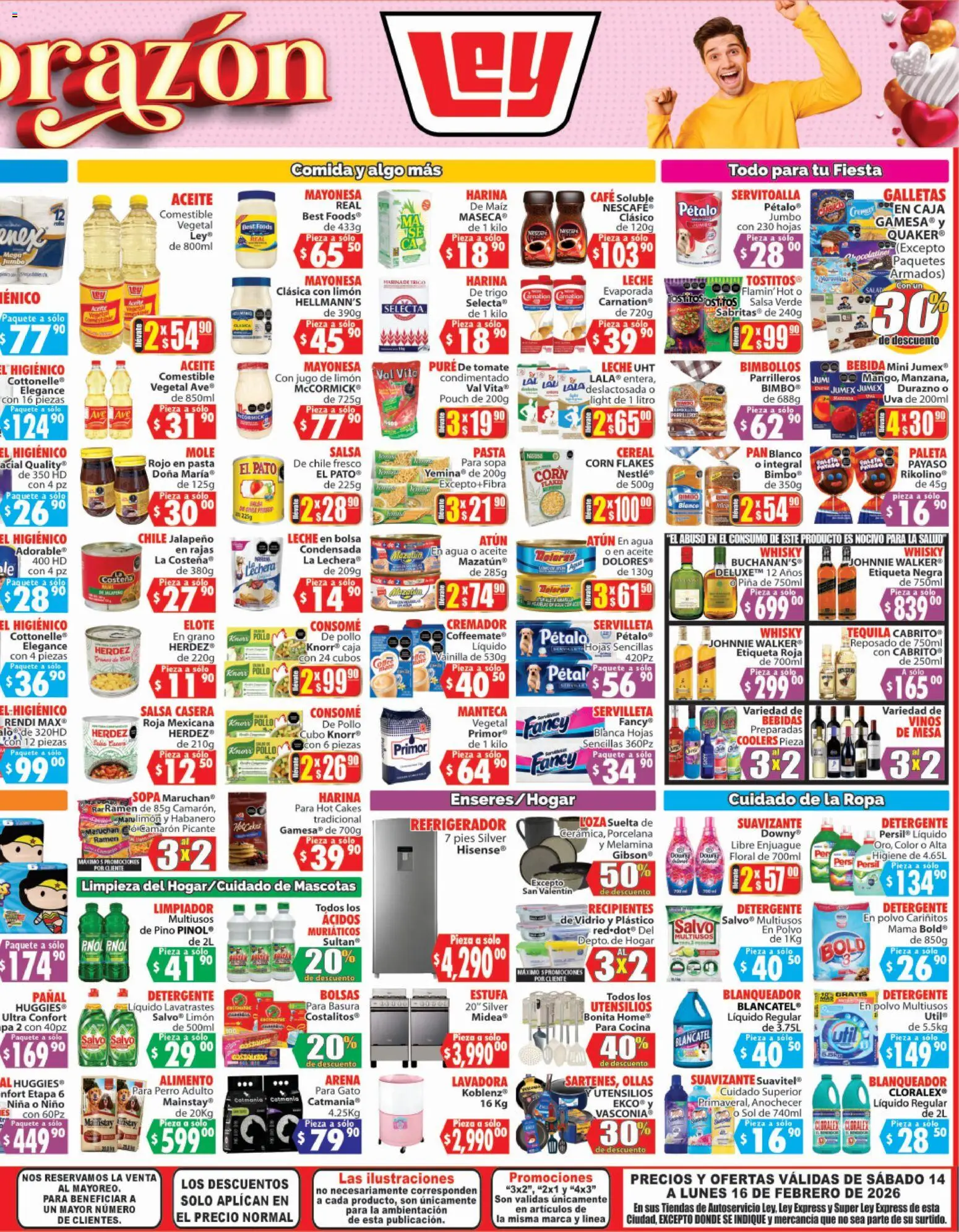 Nuevas ofertas de Casa Ley válidas en toda la República Mexicana desde el 14.02.2026. ¡Encuentra las mejores ofertas en Casa Ley folleto Autoservicio! | Página: 4