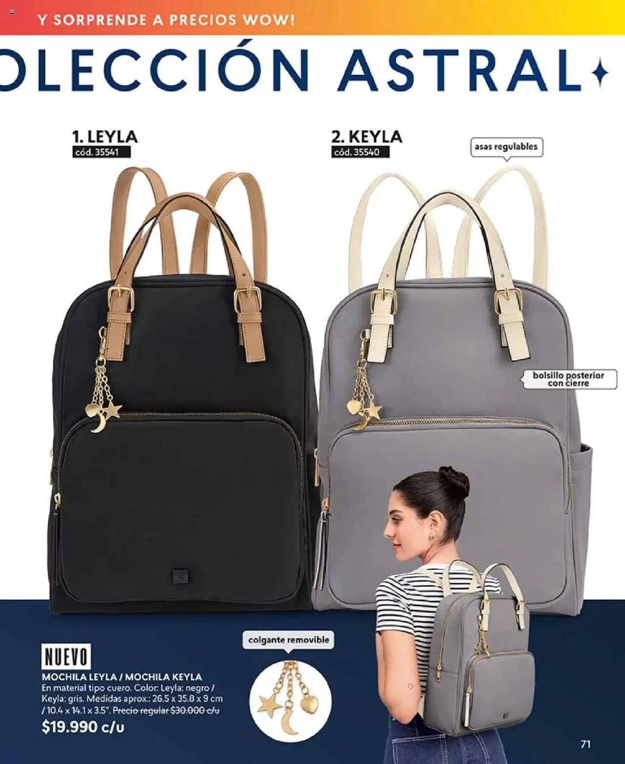 Catálogo CyZone Campaña 14 │ válido desde el 01.09.2025 | Página: 71 | Productos: Mochila