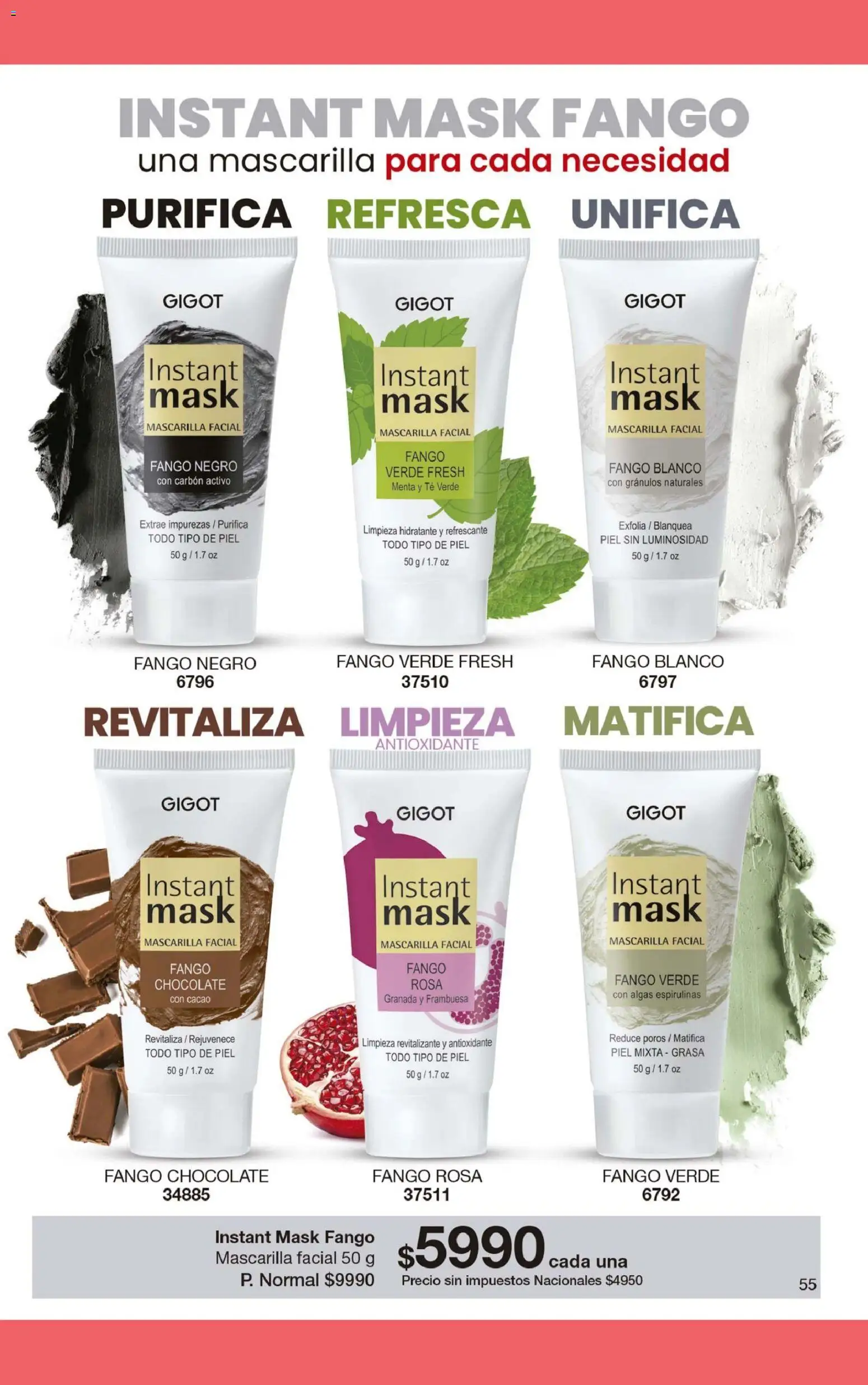 Gigot - CAMPAÑA 05 │ válido desde el 28.02.2026 | Página: 67 | Productos: Mascarilla, Chocolate, Té, Cacao