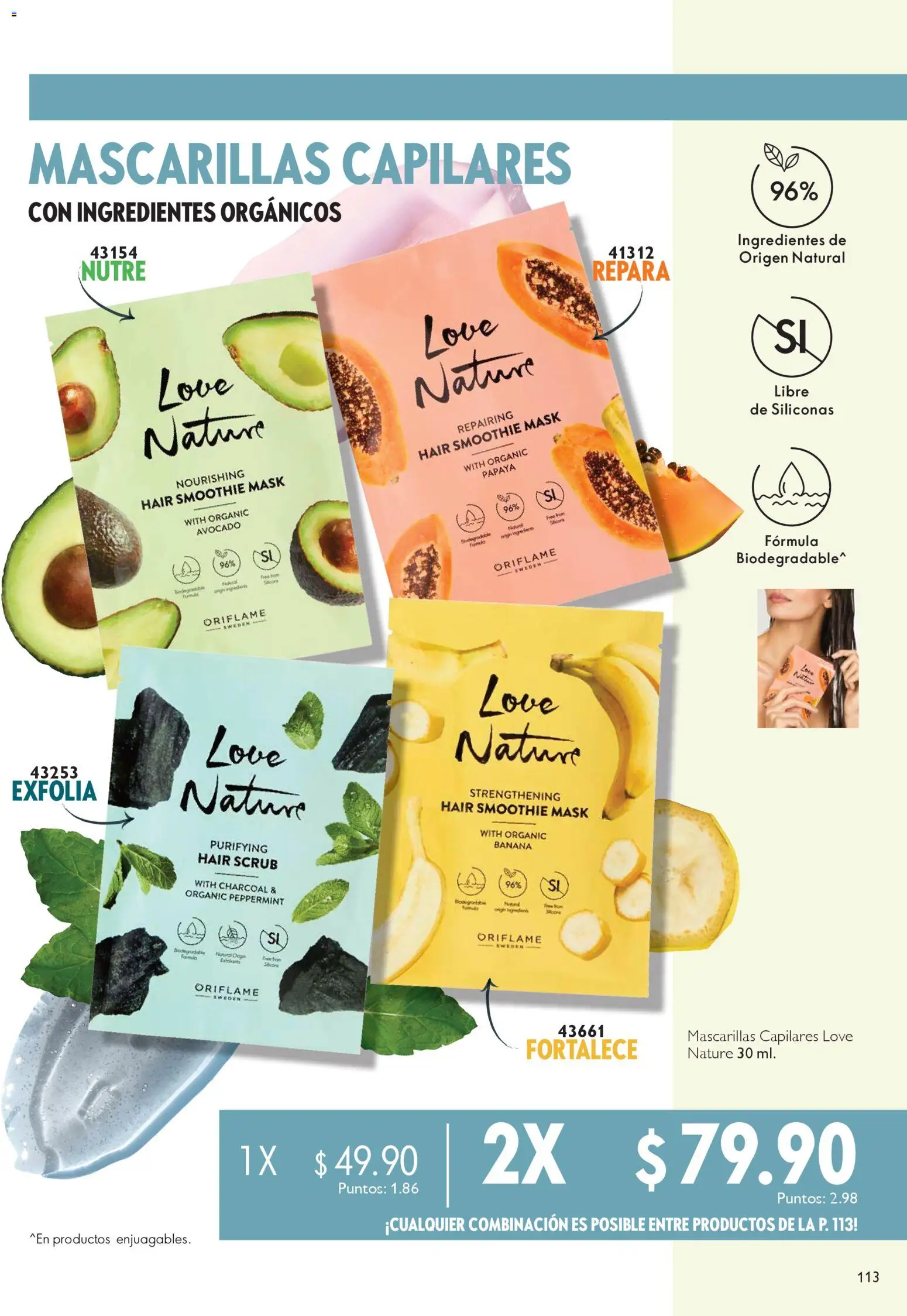 Nuevas ofertas de Oriflame válidas en toda la República Mexicana desde el 27.12.2025. ¡Encuentra las mejores ofertas en Oriflame campaña 1 2026! | Página: 113