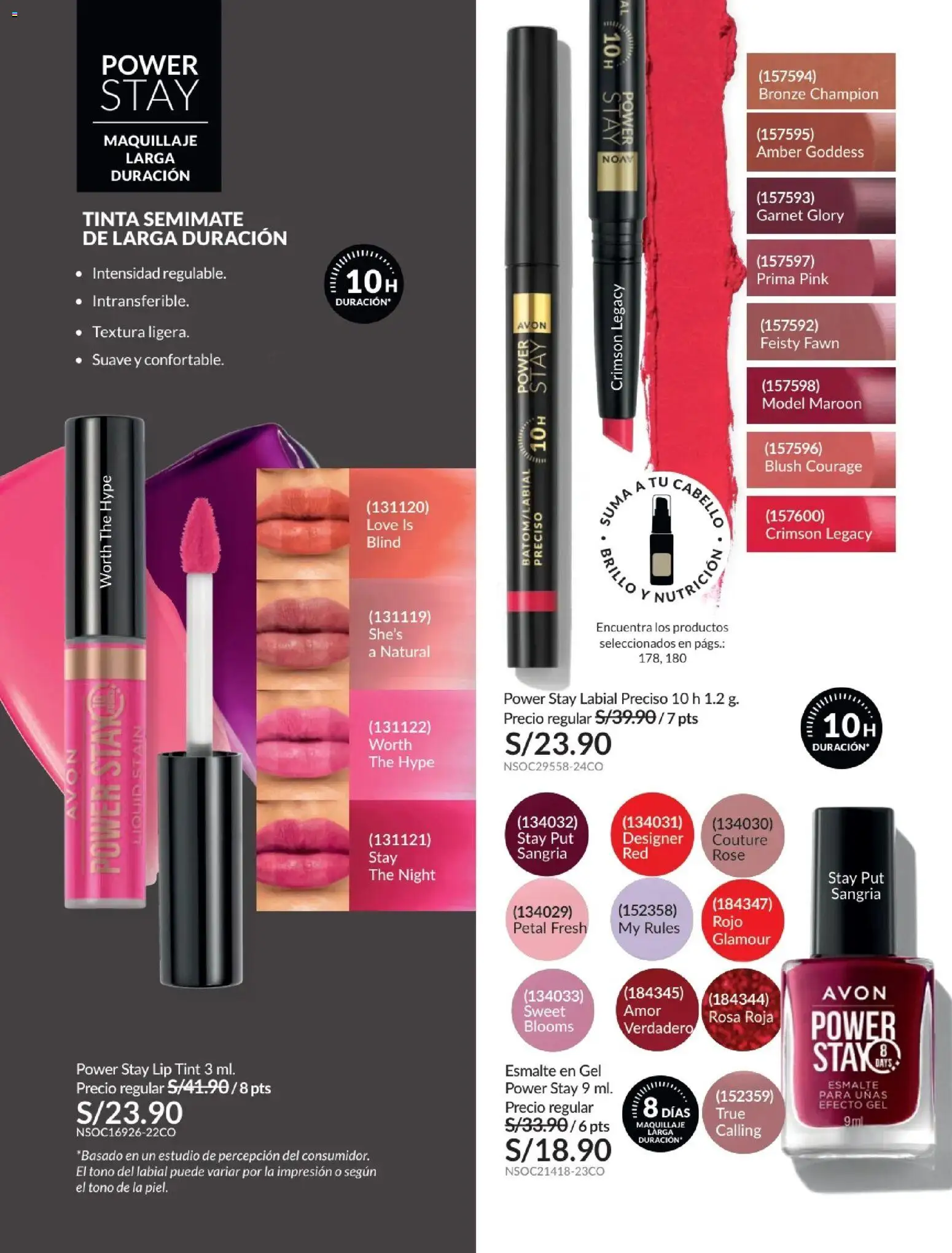 Catálogo Avon válido desde 10.03.2026 | Página: 55 | Productos: Maquillaje