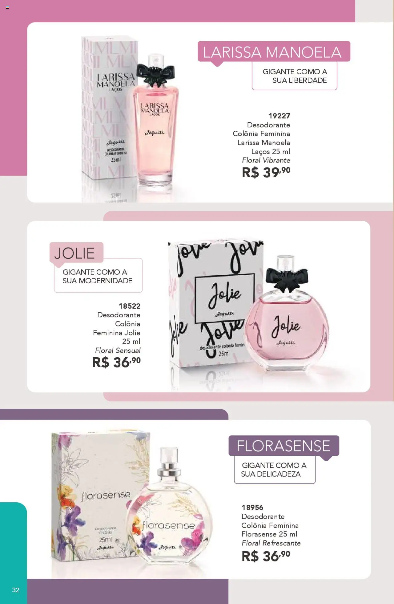 Jequiti Folheto - válido de 03.10.2025 | Página: 32 | Produtos: Desodorante