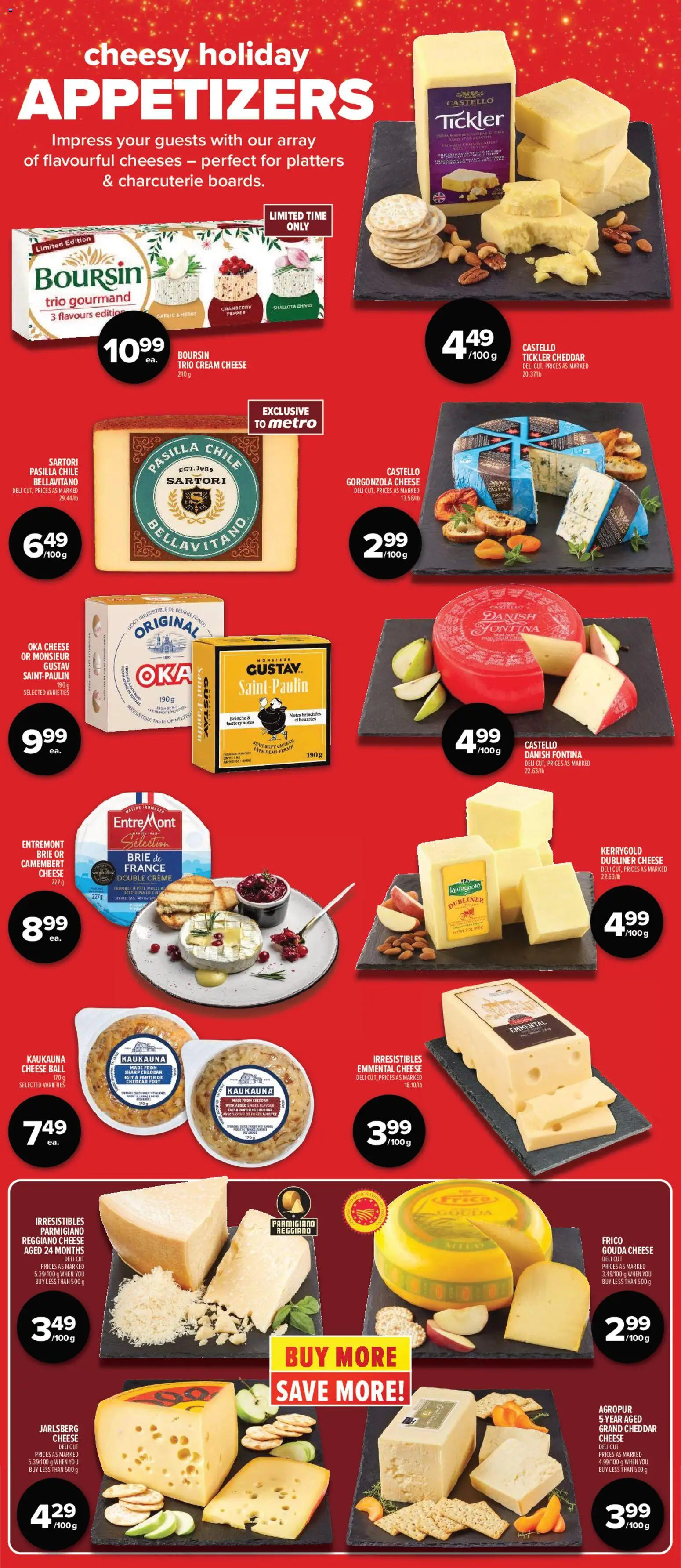 Metro flyer valid from 11.12.2025 | Page: 10 | Products: Cream, Cheese