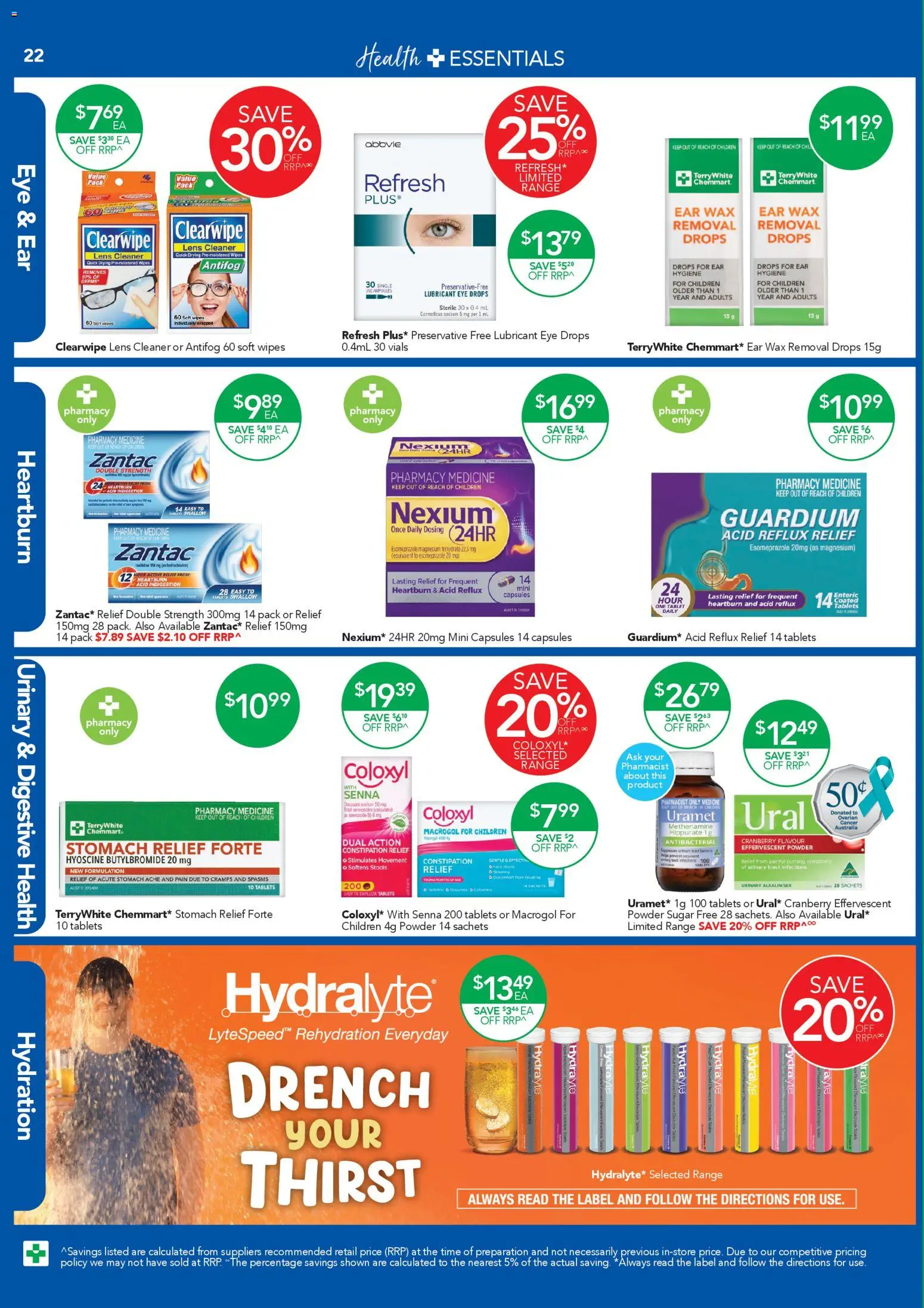 Terry White catalogue - valid from 16.04.2026 | Page: 22 | Products: Powder, Sugar, Tablet, Tablets