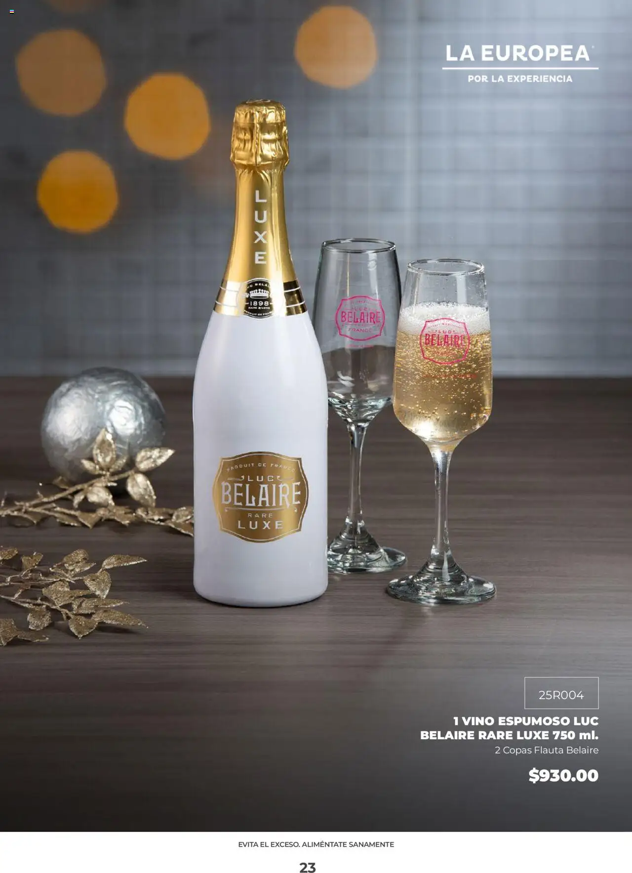 Nuevas ofertas de La Europea válidas en toda la República Mexicana desde el 22.09.2025. ¡Encuentra las mejores ofertas en La Europea catálogo! | Página: 23 | Productos: Vino