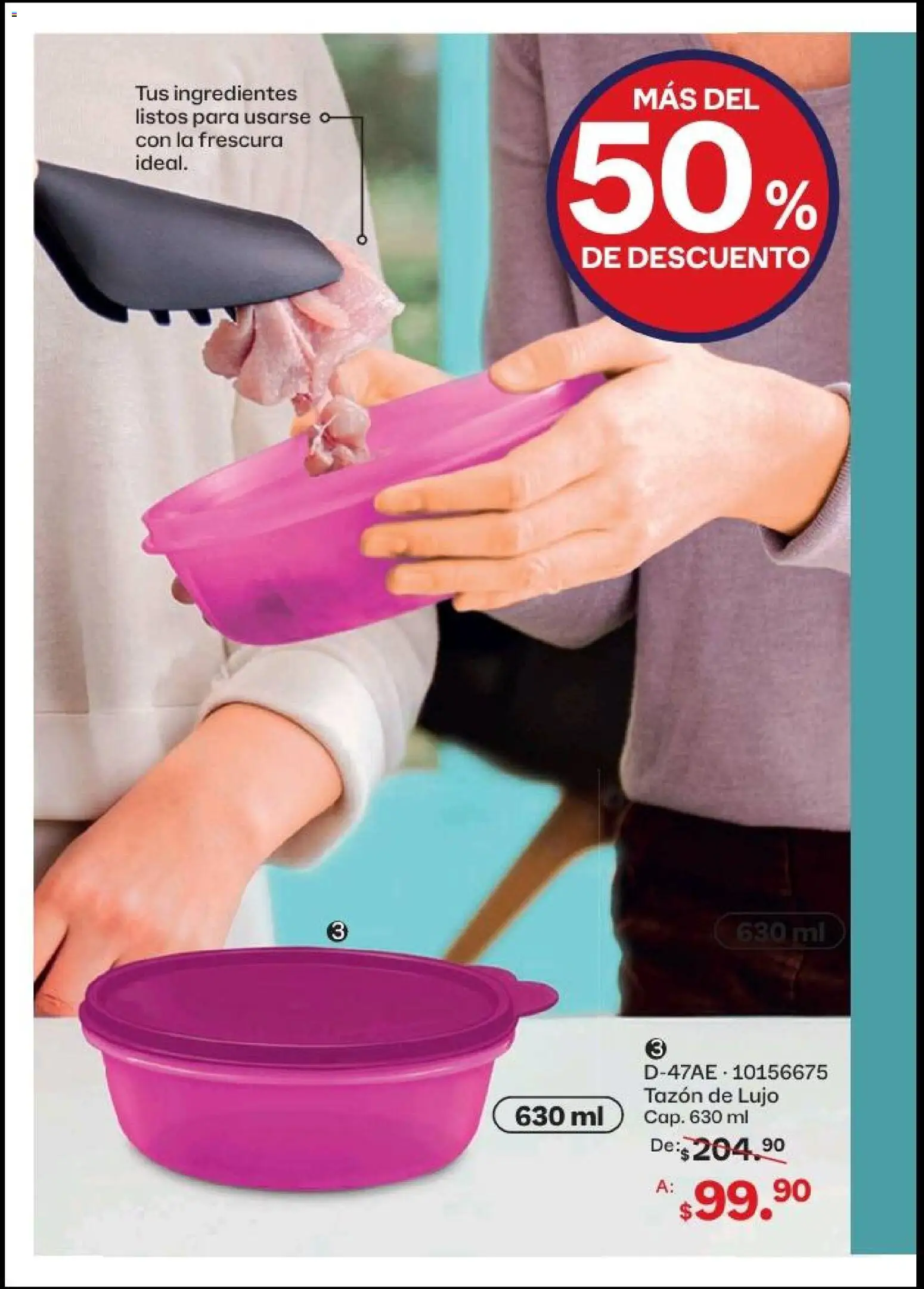 Nuevas ofertas de Tupperware válidas en toda la República Mexicana desde el 20.04.2026. ¡Encuentra las mejores ofertas en Tupperware catálogo! | Página: 17