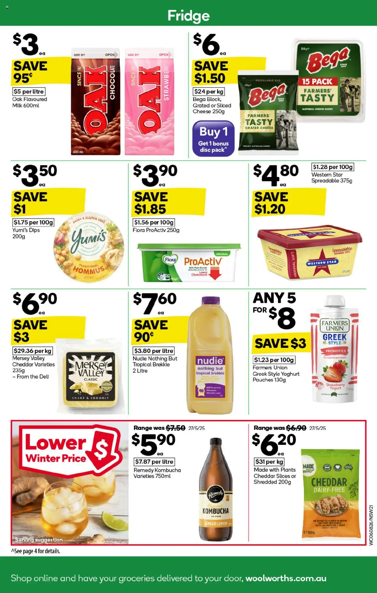 Woolworths catalogue - valid from 06.08.2025 | Page: 21 | Products: Milk, Yoghurt, Chocolate, Ginger