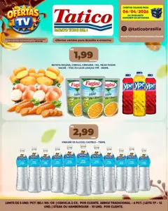 Tatico ofertas do Dia - Pré-Visualização do folheto da loja Tatico, válido de 07.04.2026 | Página: 26 | Produtos: Arroz, Cenoura, Hambúrguer, Batata