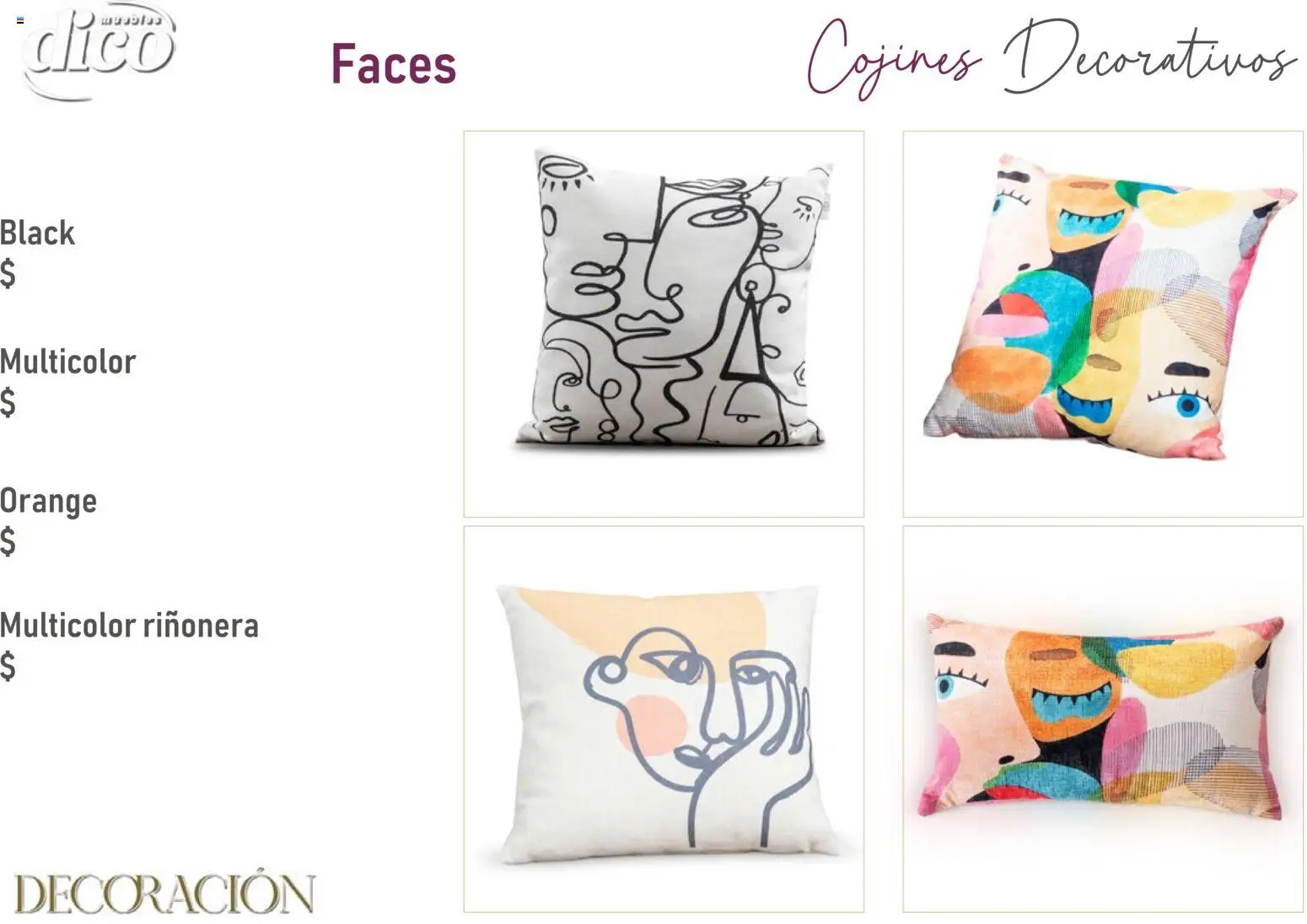 Nuevas ofertas de Muebles Dico válidas en toda la República Mexicana desde el 09.12.2025. ¡Encuentra las mejores ofertas en Muebles Dico catálogo Decoración! | Página: 54