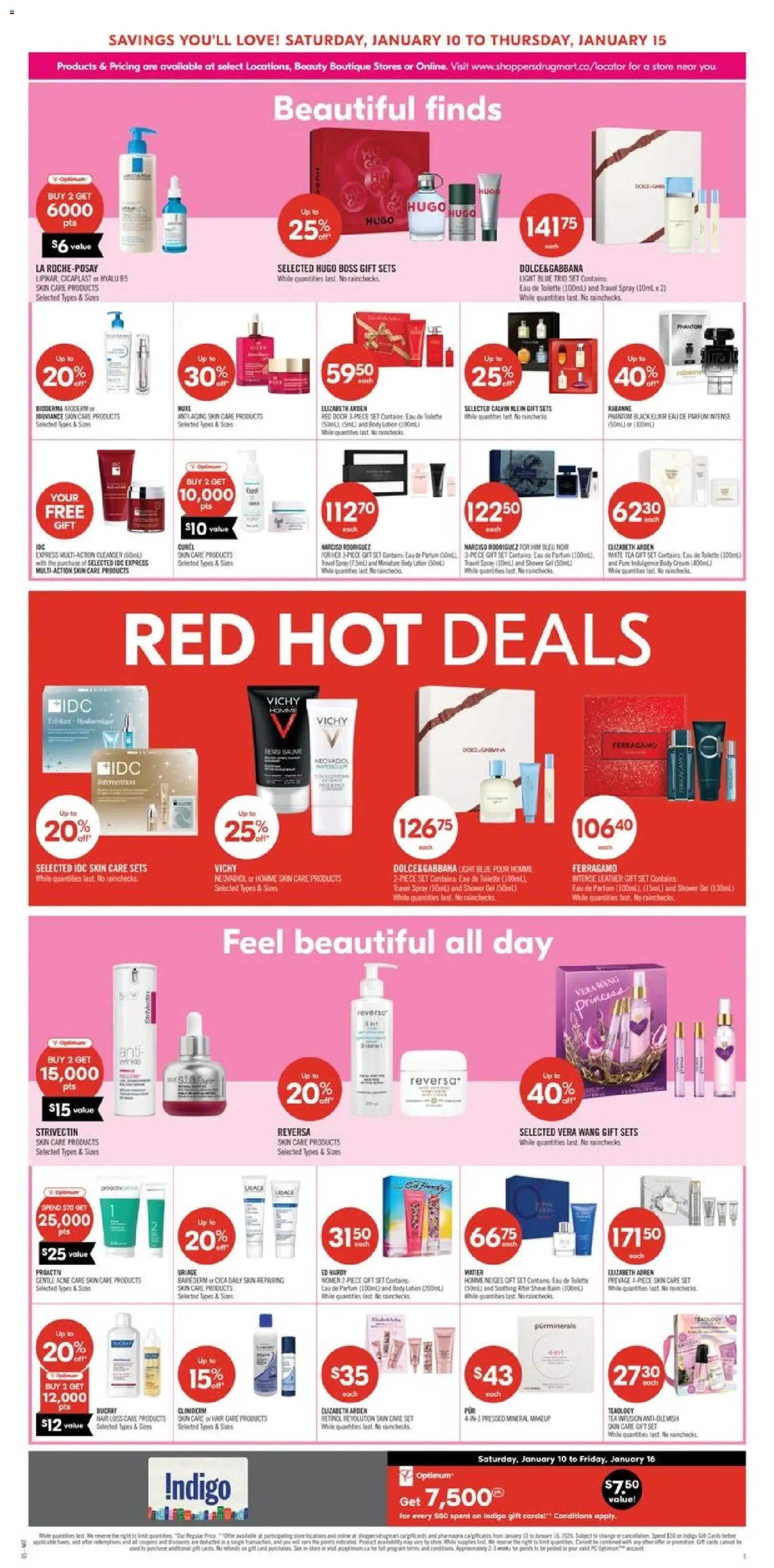 Shoppers flyer valid from 09.01.2026 | Page: 13 | Products: Tea, Cream, Fan, Body lotion
