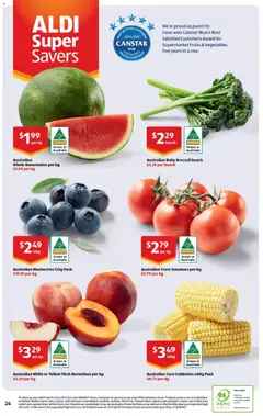 Preview of Catalogue Aldi - valid from 21.01.2026 | Page: 24 | Products: Tomatoes, Vegetables, Fruits, Blueberries