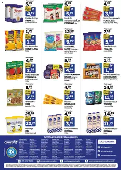 Cometa Supermercados - Ofertas Clube Tem Mais Pra Você - Pré-Visualização do folheto da loja Cometa Supermercados, válido de 09.10.2025 | Página: 2 | Produtos: Espaguete, Amendoim, Óleo, Carne