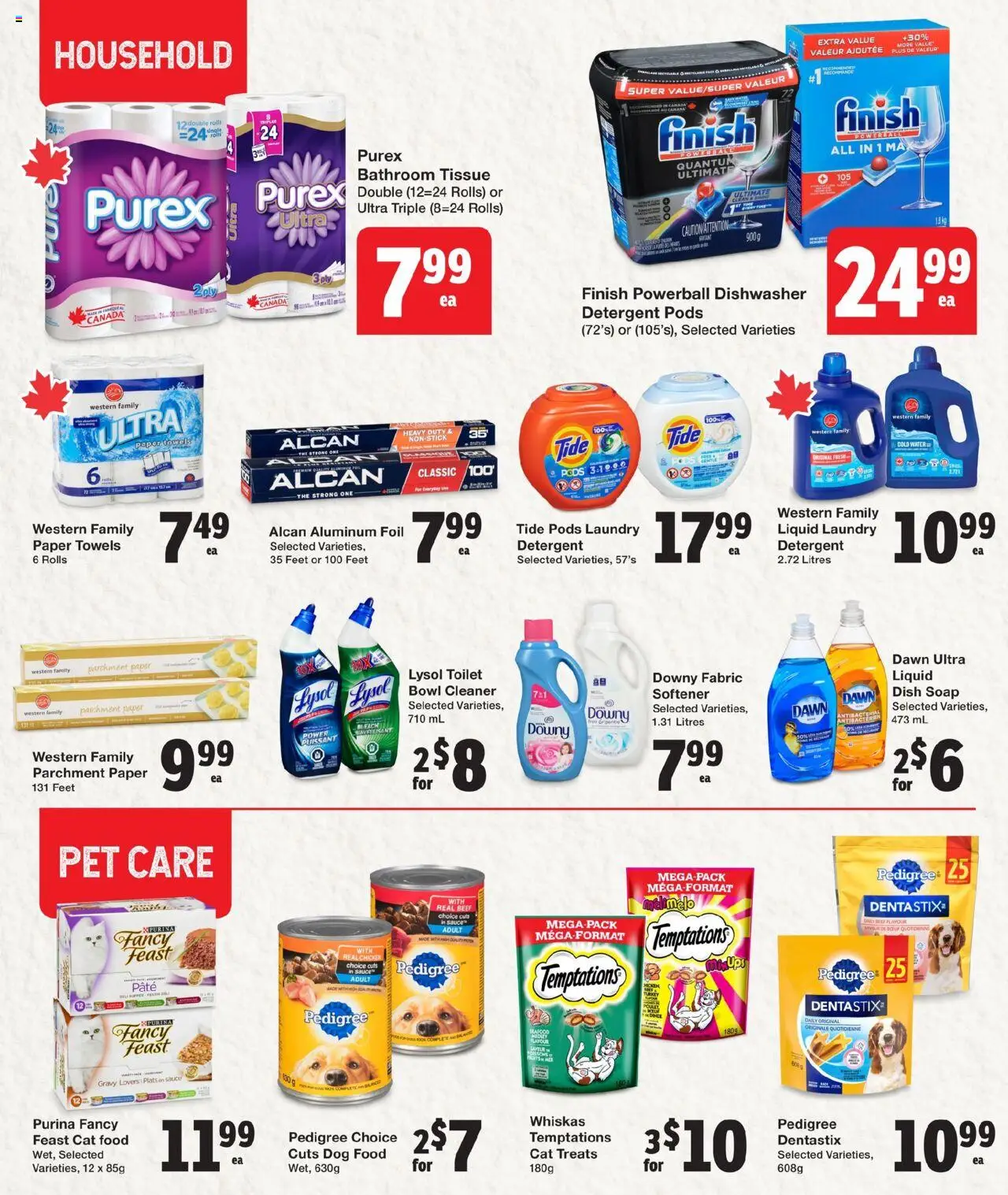 Quality Foods flyer valid from 24.07.2025 | Page: 11 | Products: Beef, Dishwasher, Soap, Chicken