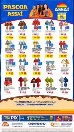 Assaí Atacadista ofertas - GO - Pré-Visualização do folheto da loja Assaí Atacadista, válido de 04.04.2026