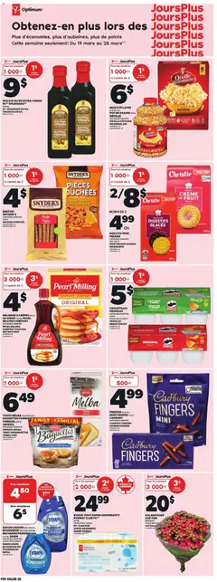 Preview of Provigo weekly flyer / circulaire from shop Provigo valid from 19.03.2026 | Page: 6 | Products: Sour cream, Cream, Table, Oil