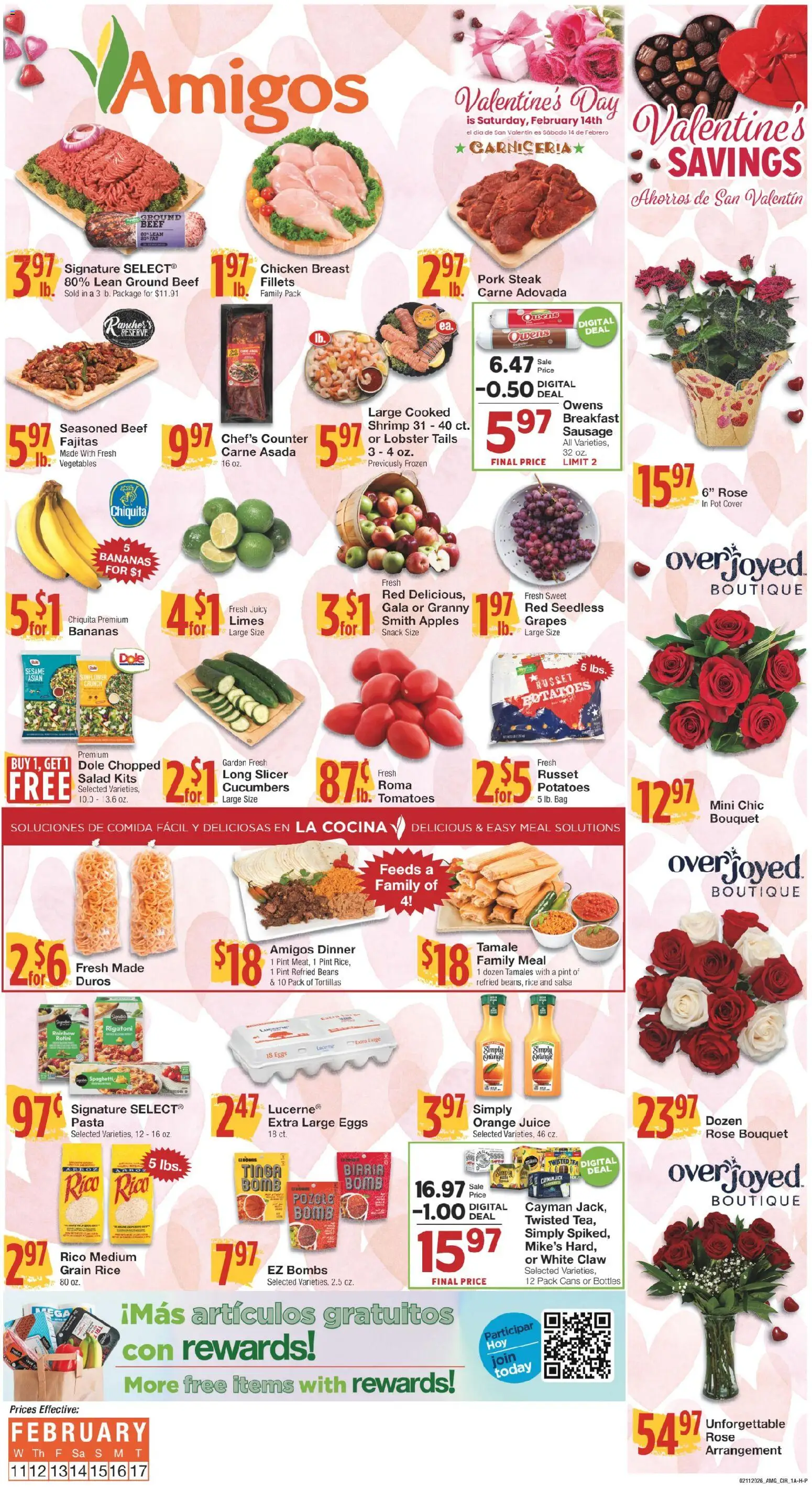 United Supermarkets Ad - valid from 10.02.2026 | Page: 1