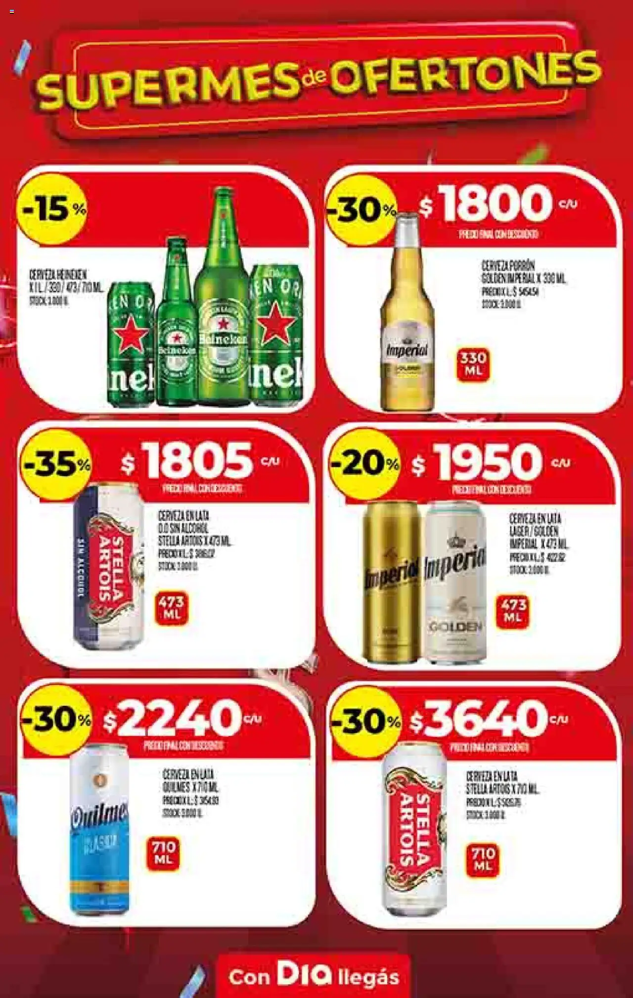 Dia - Ofertas - Salta y Jujuy │ válido desde el 01.10.2025 | Página: 18 | Productos: Cerveza