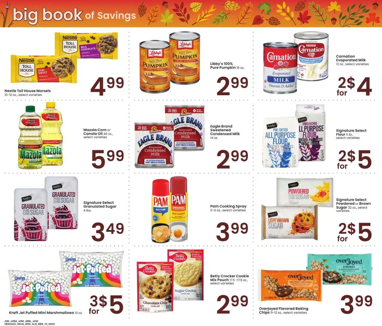 Albertsons Big Book of Savings - valid from 30.09.2025 | Page: 16 | Products: Milk, Chocolate, Chips, Chocolate Chip