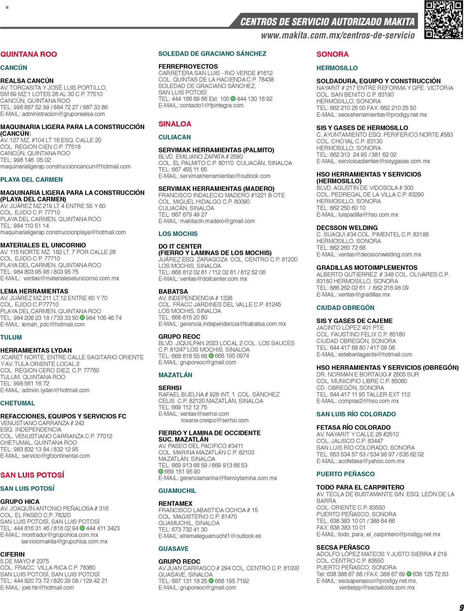 Nuevas ofertas de Makita válidas en toda la República Mexicana desde el 01.01.2024. ¡Encuentra las mejores ofertas en Makita catálogo General! | Página: 9 | Productos: Sierra, Barra