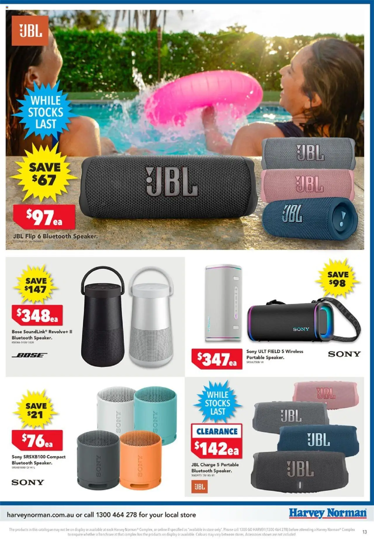 Harvey Norman catalogue - valid from 25.09.2025 | Page: 13 | Products: Accessories, Portable