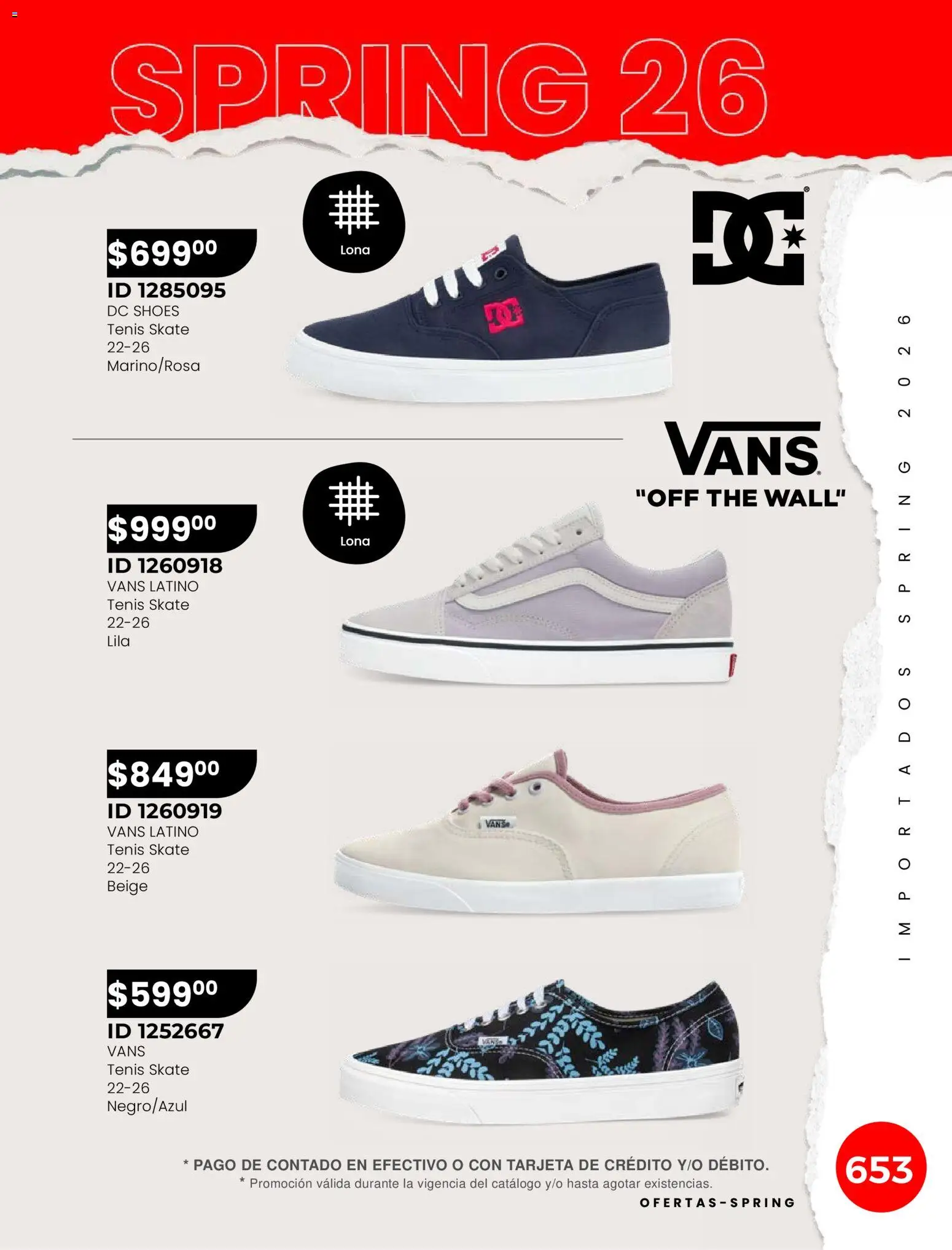 Nuevas ofertas de Price Shoes válidas en toda la República Mexicana desde el 04.03.2026. ¡Encuentra las mejores ofertas en Price Shoes catálogo Ofertas! | Página: 29 | Productos: Tenis, Lona