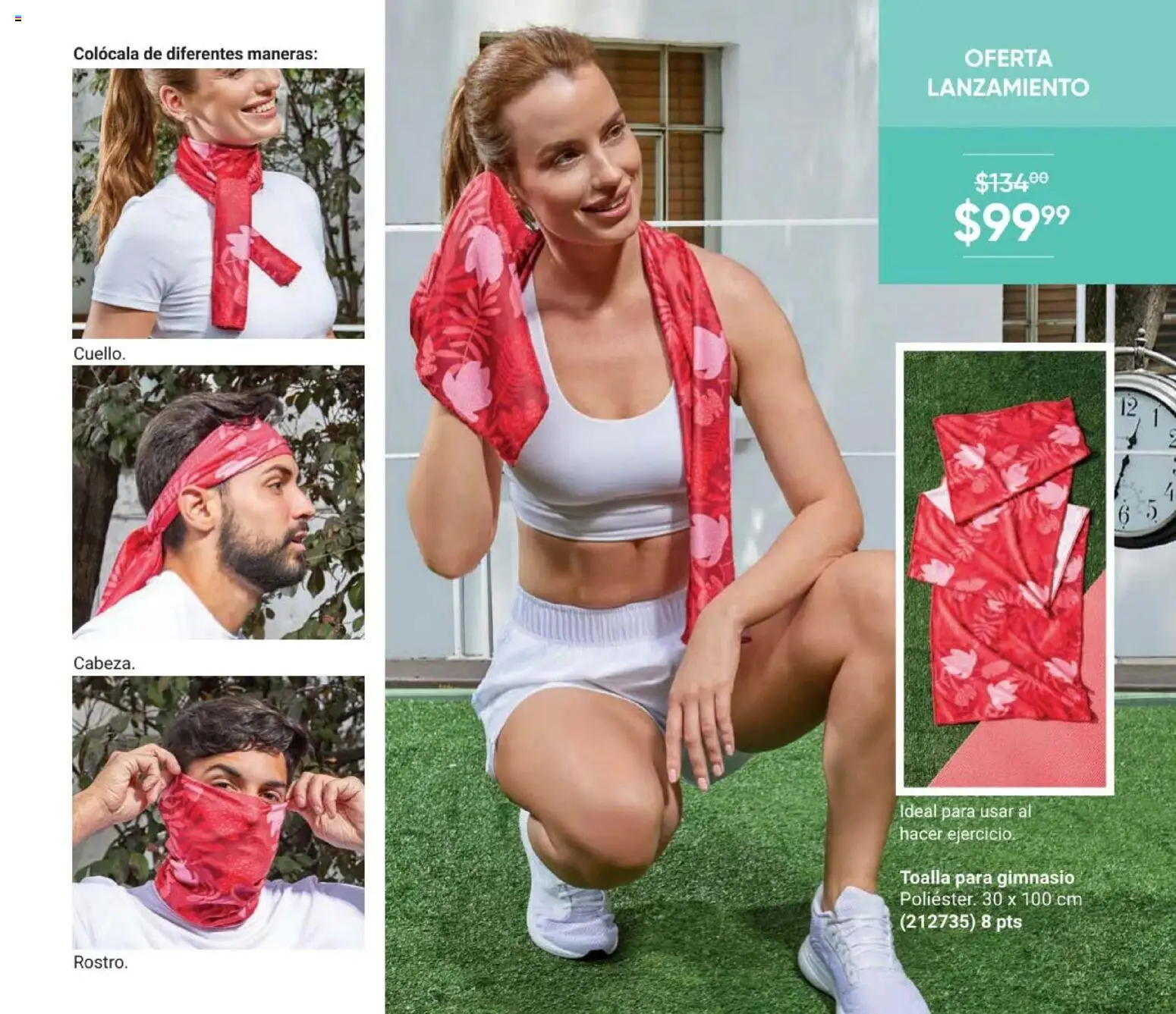 Nuevas ofertas de AVON válidas en toda la República Mexicana desde el 28.11.2025. ¡Encuentra las mejores ofertas en AVON Casa & Estilo 18 2025! | Página: 123 | Productos: Toalla