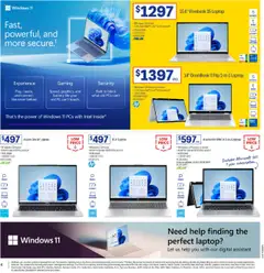 Preview of Officeworks  Catalogue  - valid from 01.10.2025 | Page: 4 | Products: Battery, Digital, Laptop, Screen