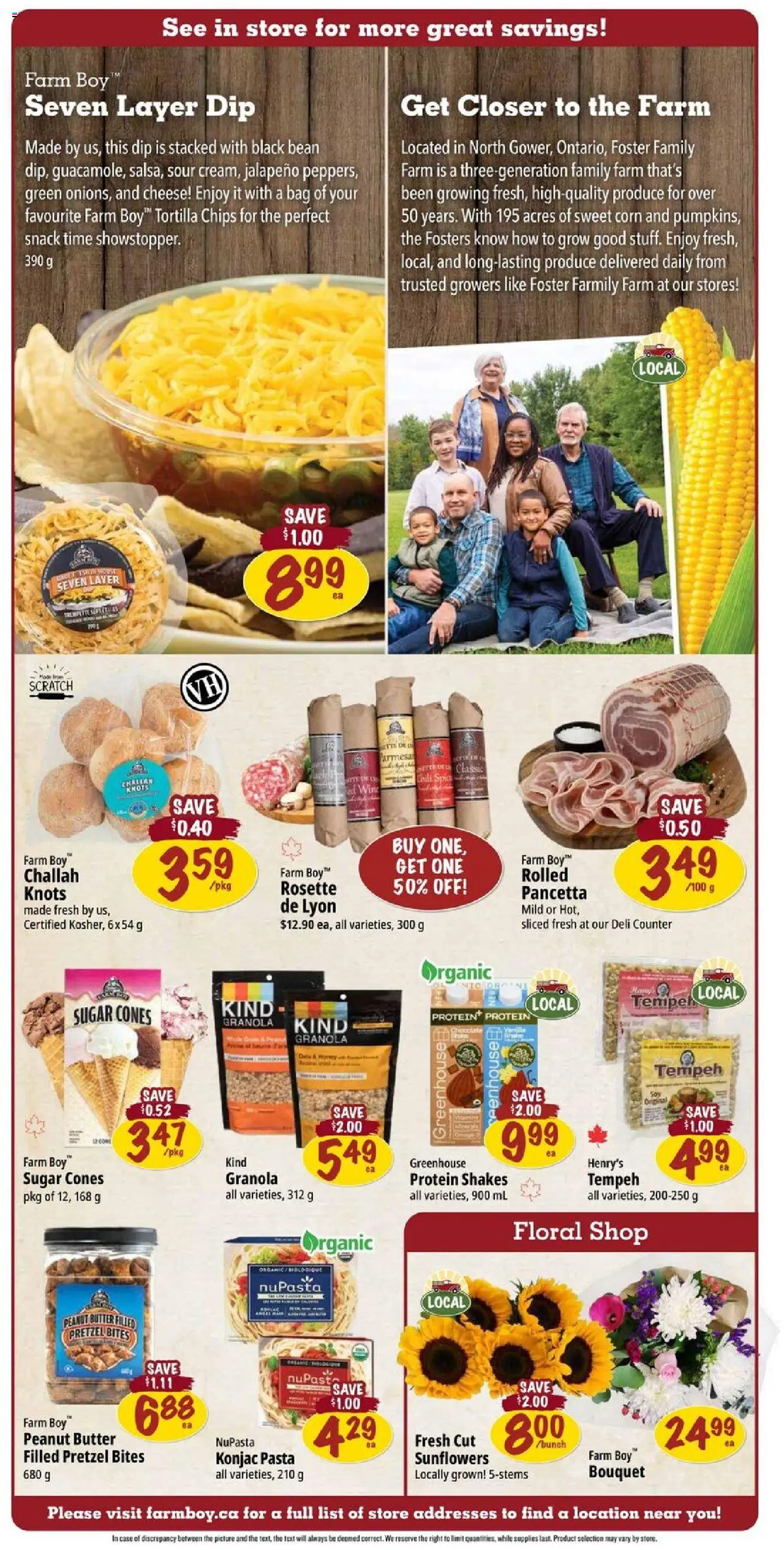 Farm Boy flyer valid from 21.08.2025 | Page: 3 | Products: Chips, Case, Bag, Cheese