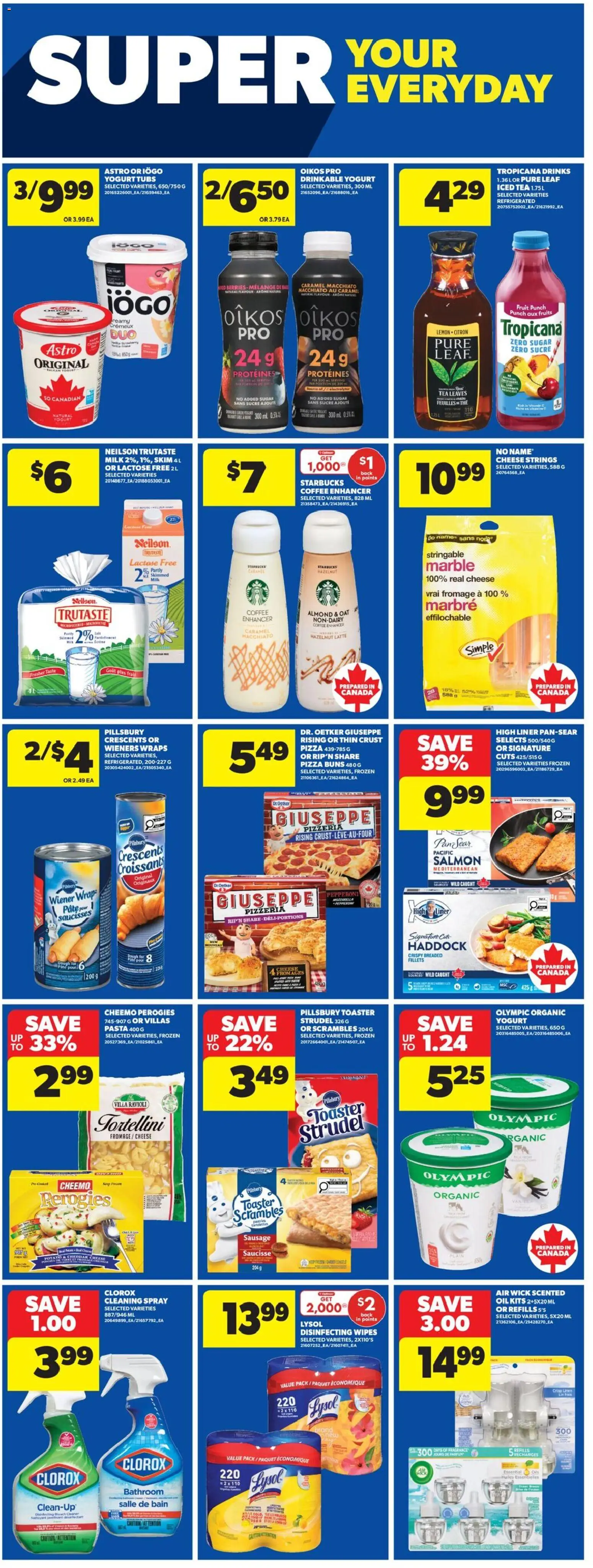 Real Canadian Superstore flyer valid from 15.01.2026 | Page: 17 | Products: Pasta, Toaster, Cheese, Coffee