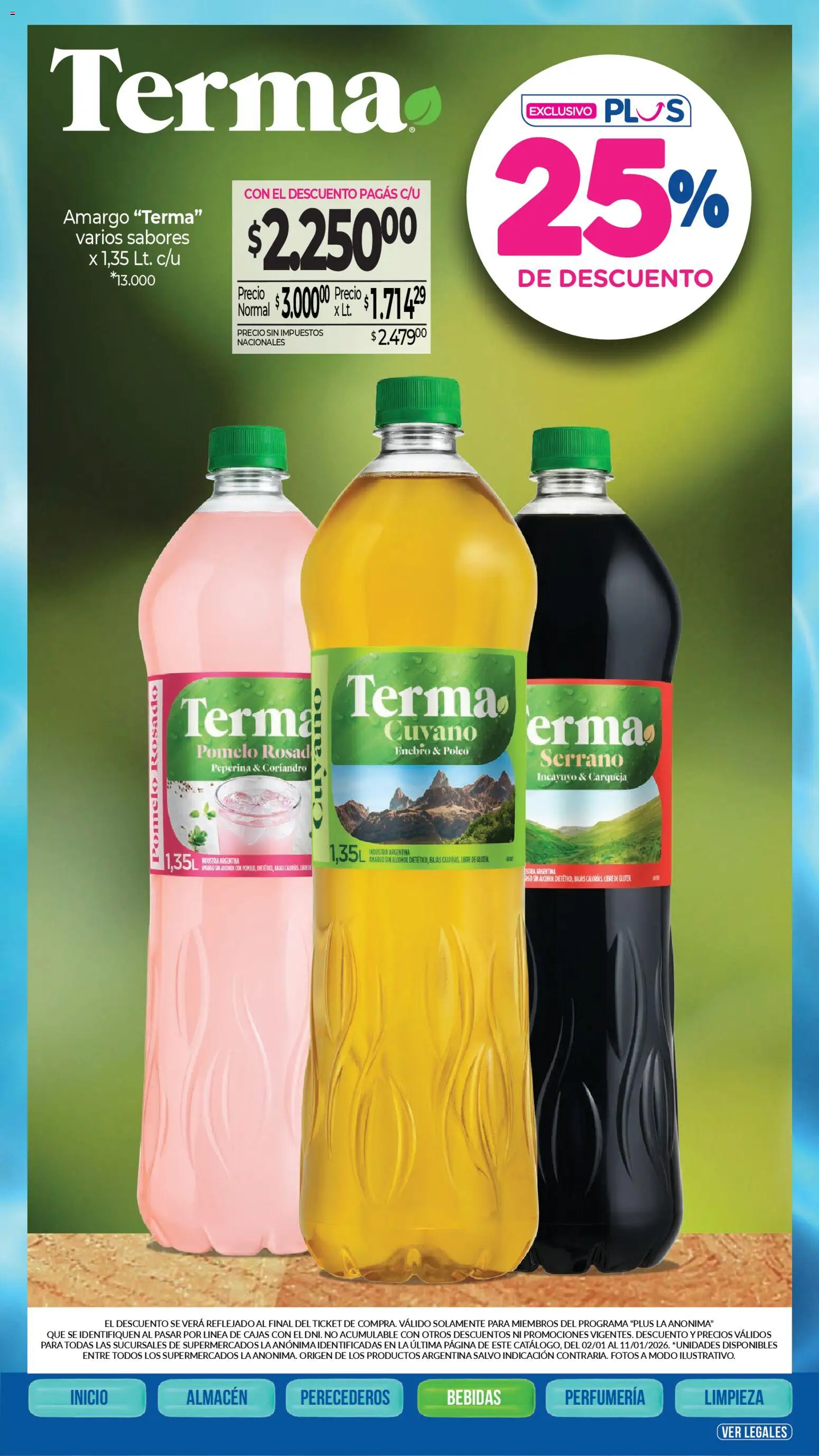 La Anonima - catalogos │ válido desde el 02.01.2026 | Página: 29 | Productos: Pomelo