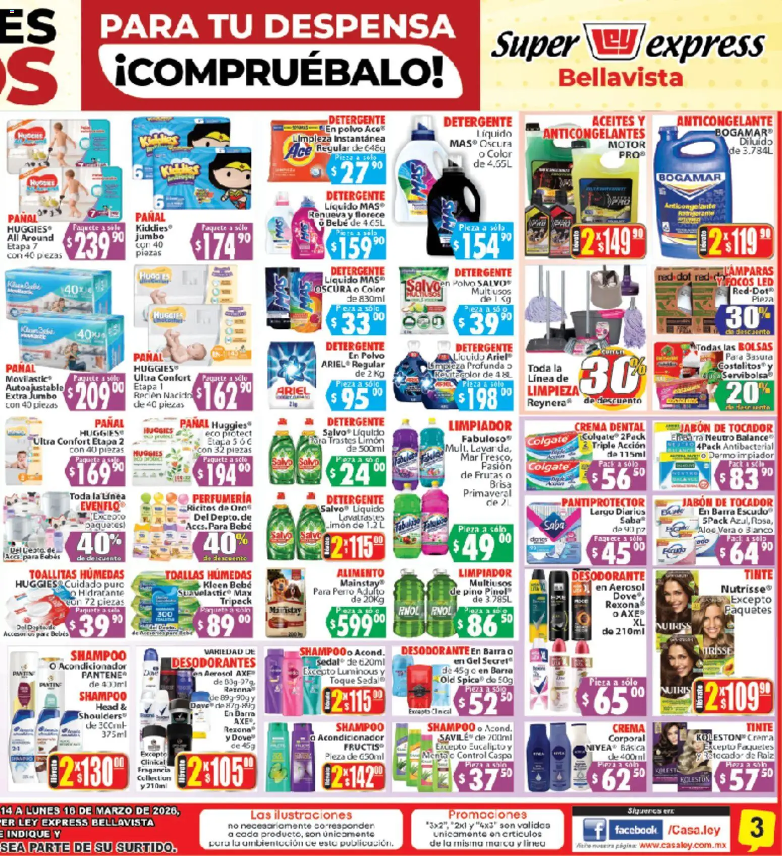 Nuevas ofertas de Casa Ley válidas en toda la República Mexicana desde el 14.03.2026. ¡Encuentra las mejores ofertas en Casa Ley folleto Express! | Página: 4